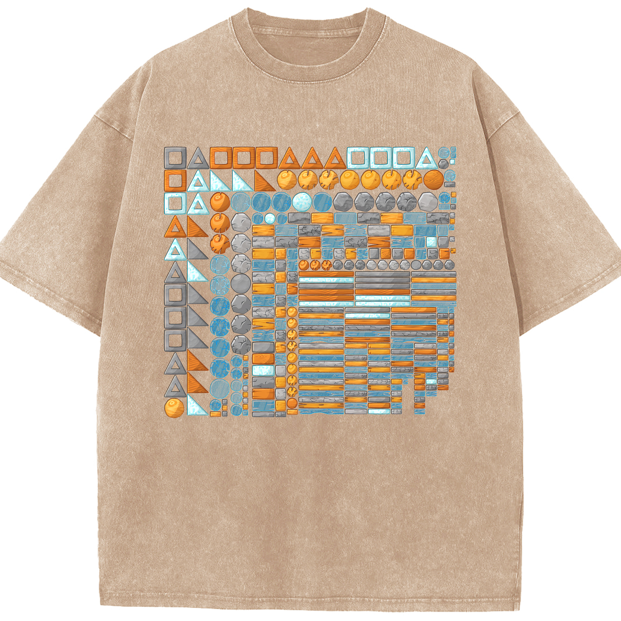 （画像用） Angry Birds アングリーバード 綿100% ヴィンテージ風 半袖Tシャツ（フロントプリント）