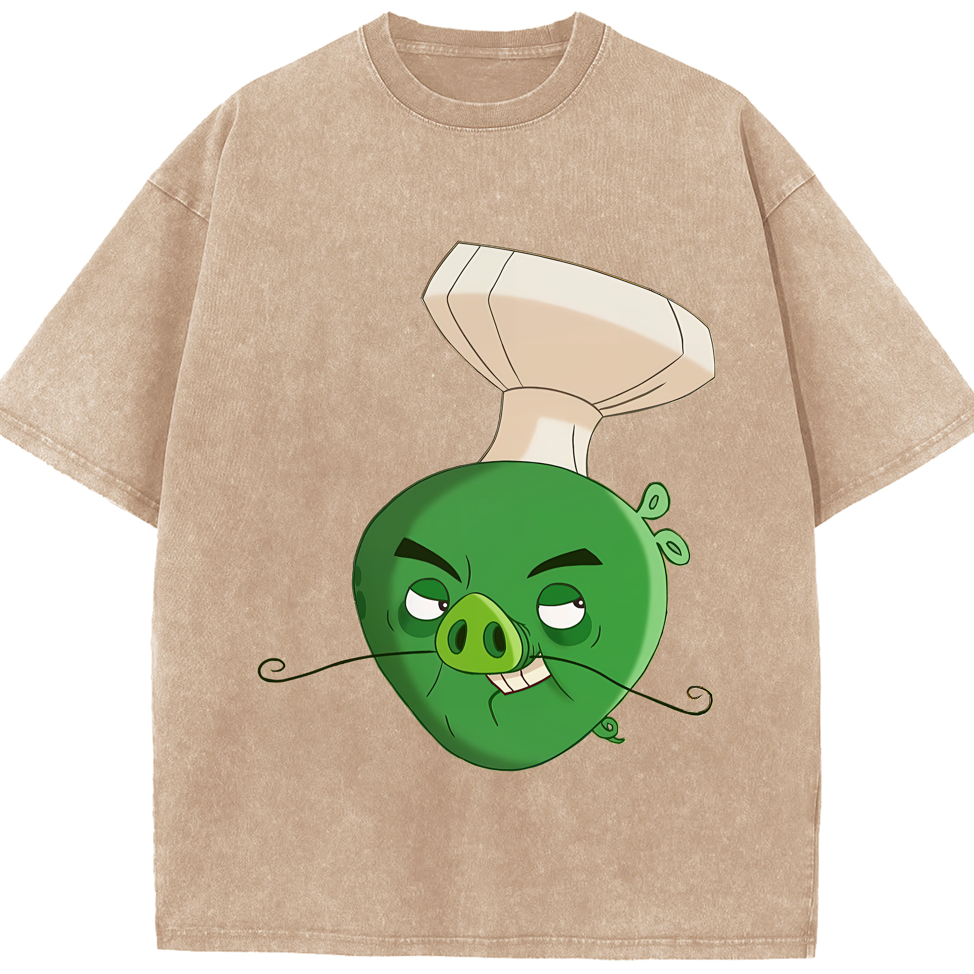 （画像用） Angry Birds アングリーバード 綿100% ヴィンテージ風 半袖Tシャツ（フロントプリント）