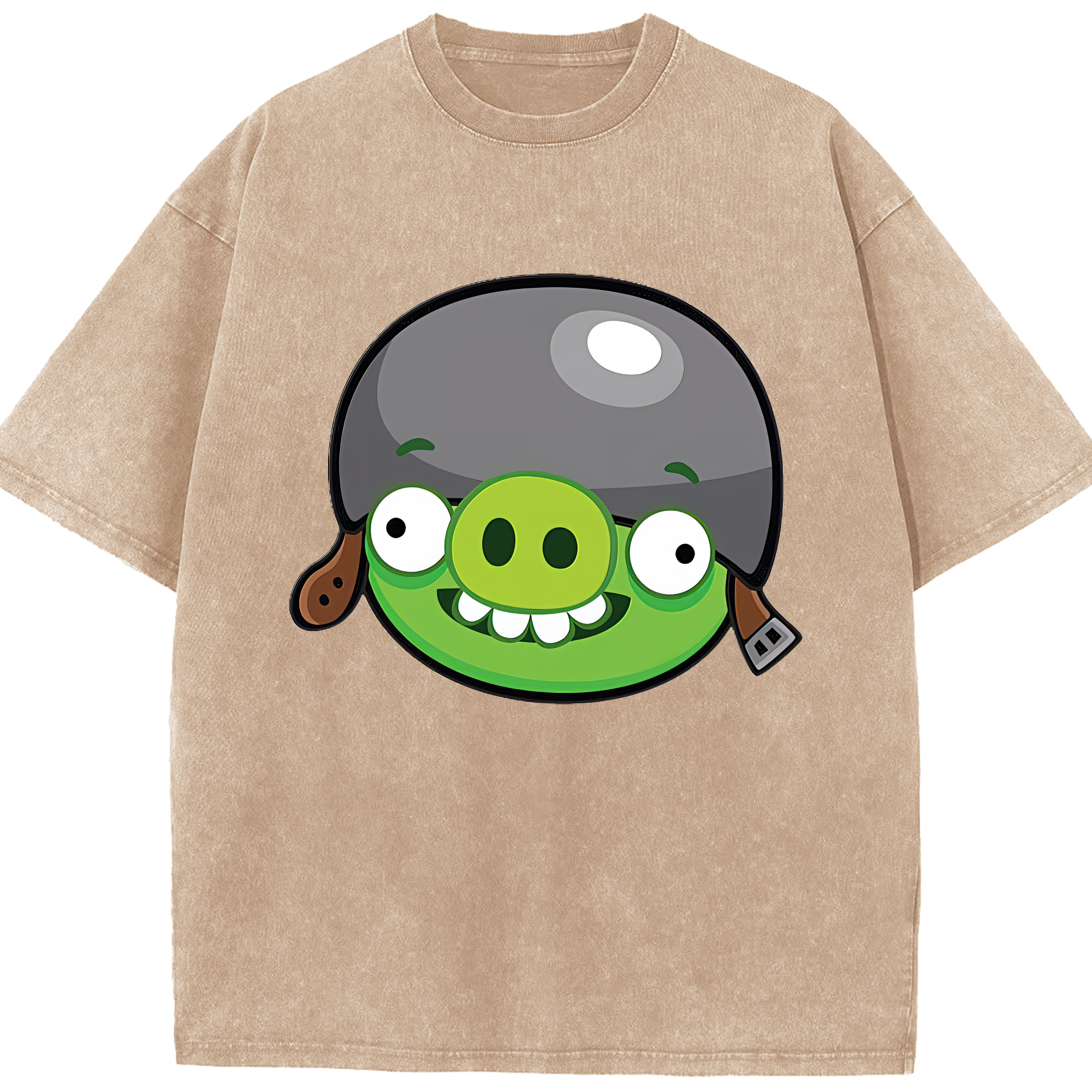 （画像用） Angry Birds アングリーバード 綿100% ヴィンテージ風 半袖Tシャツ（フロントプリント）