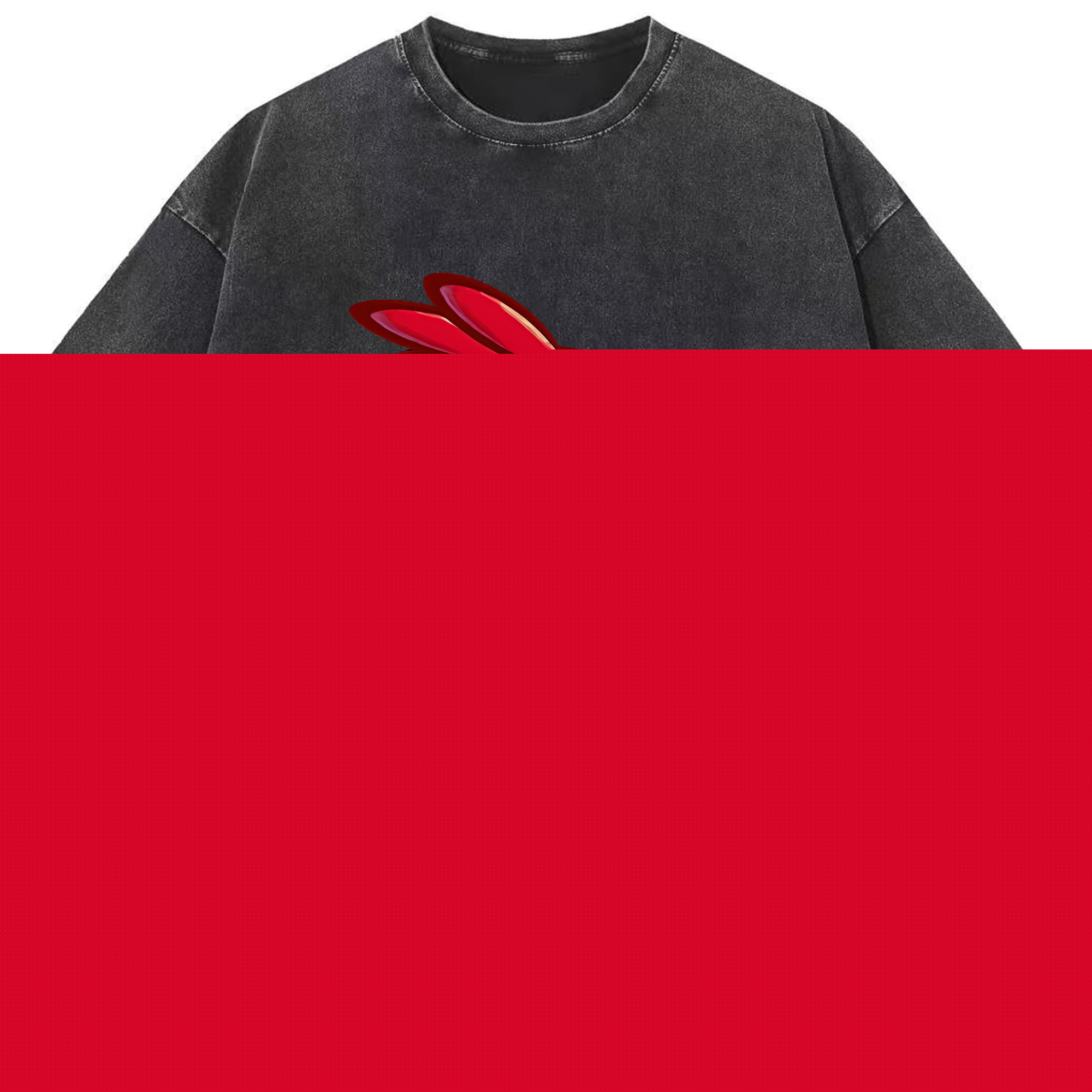 （画像用） Angry Birds アングリーバード 綿100% ヴィンテージ風 半袖Tシャツ（フロントプリント）