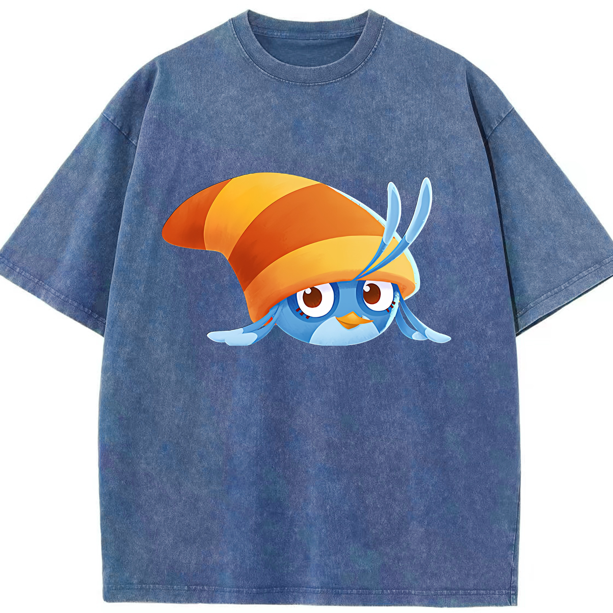 （画像用） Angry Birds アングリーバード 綿100% ヴィンテージ風 半袖Tシャツ（フロントプリント）