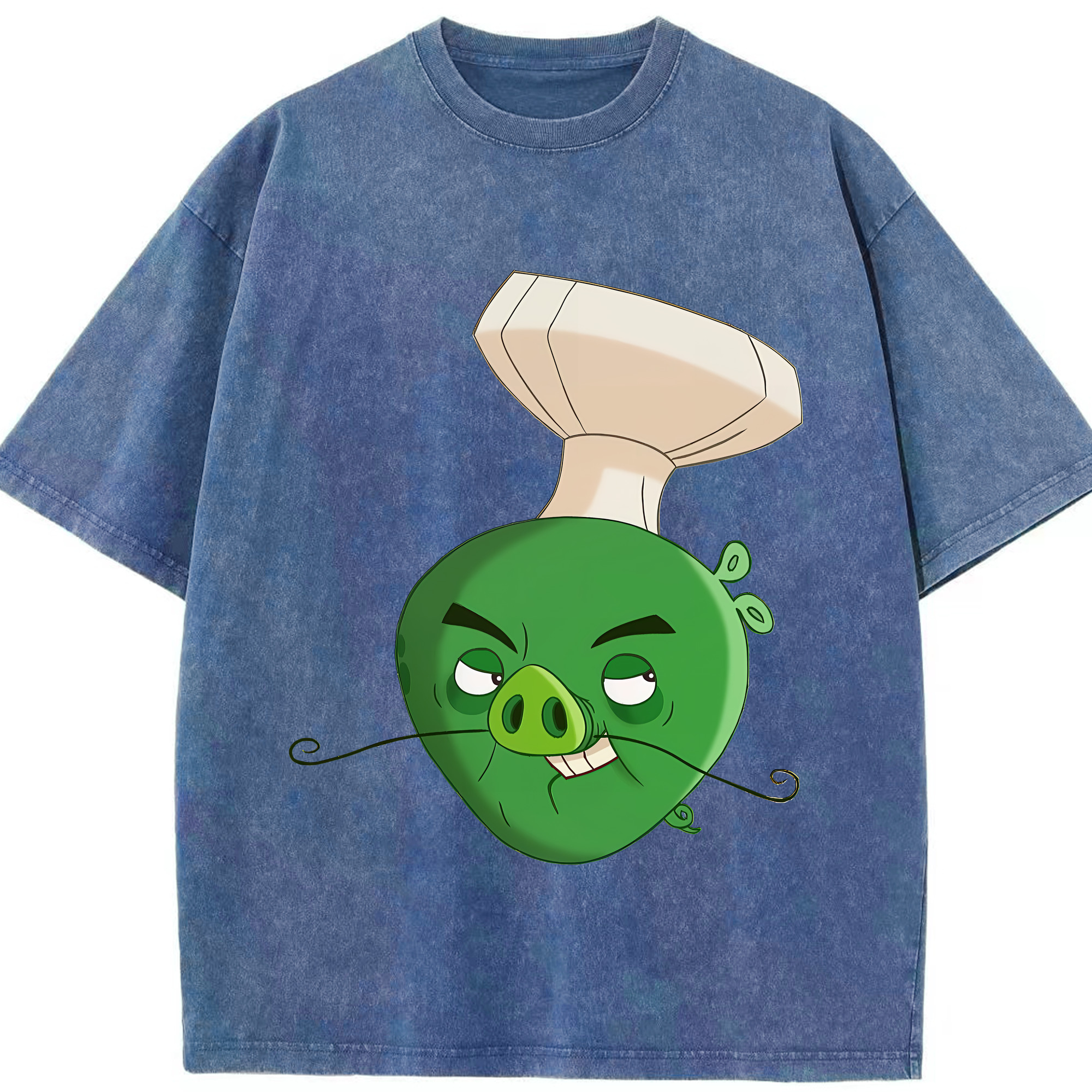 （画像用） Angry Birds アングリーバード 綿100% ヴィンテージ風 半袖Tシャツ（フロントプリント）