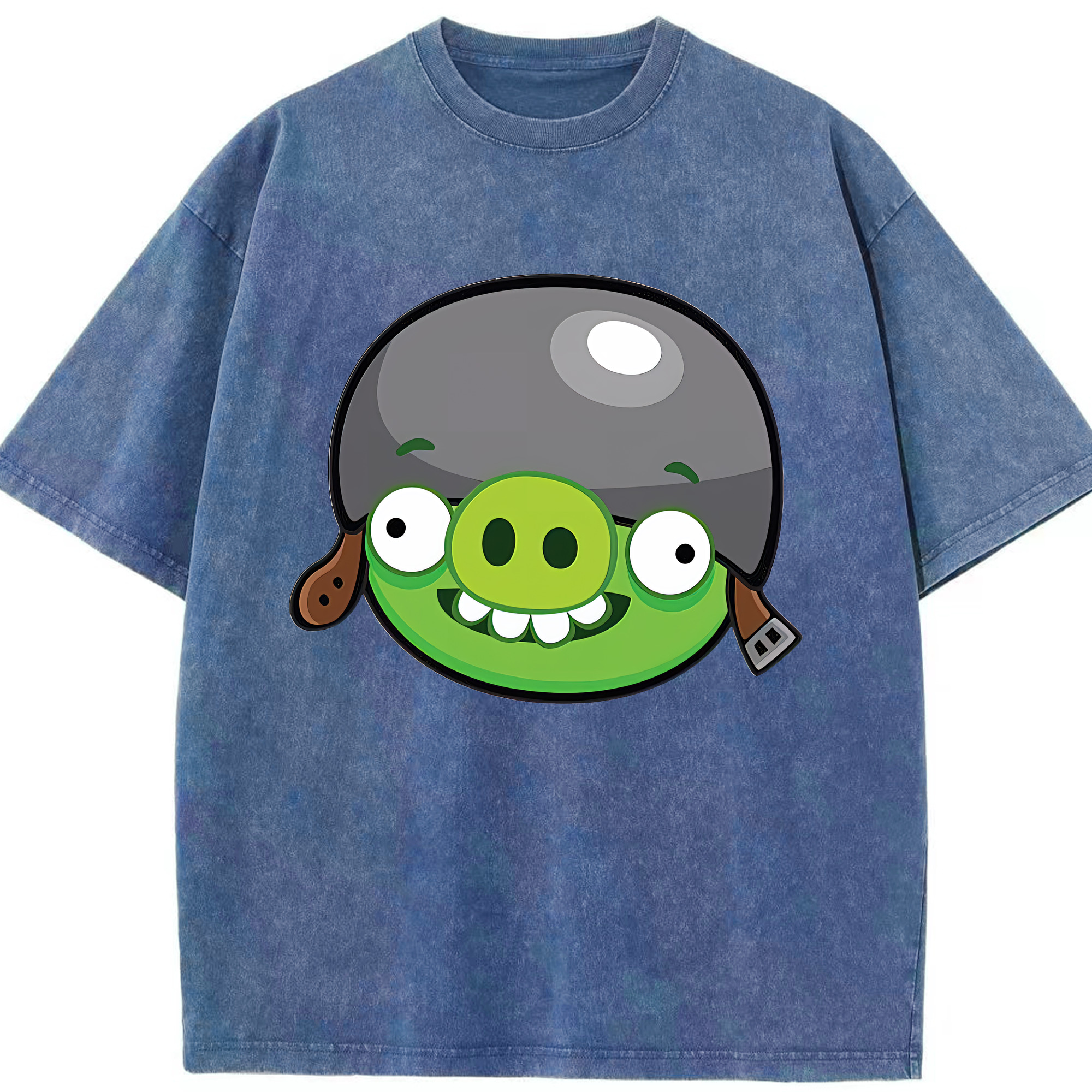 （画像用） Angry Birds アングリーバード 綿100% ヴィンテージ風 半袖Tシャツ（フロントプリント）