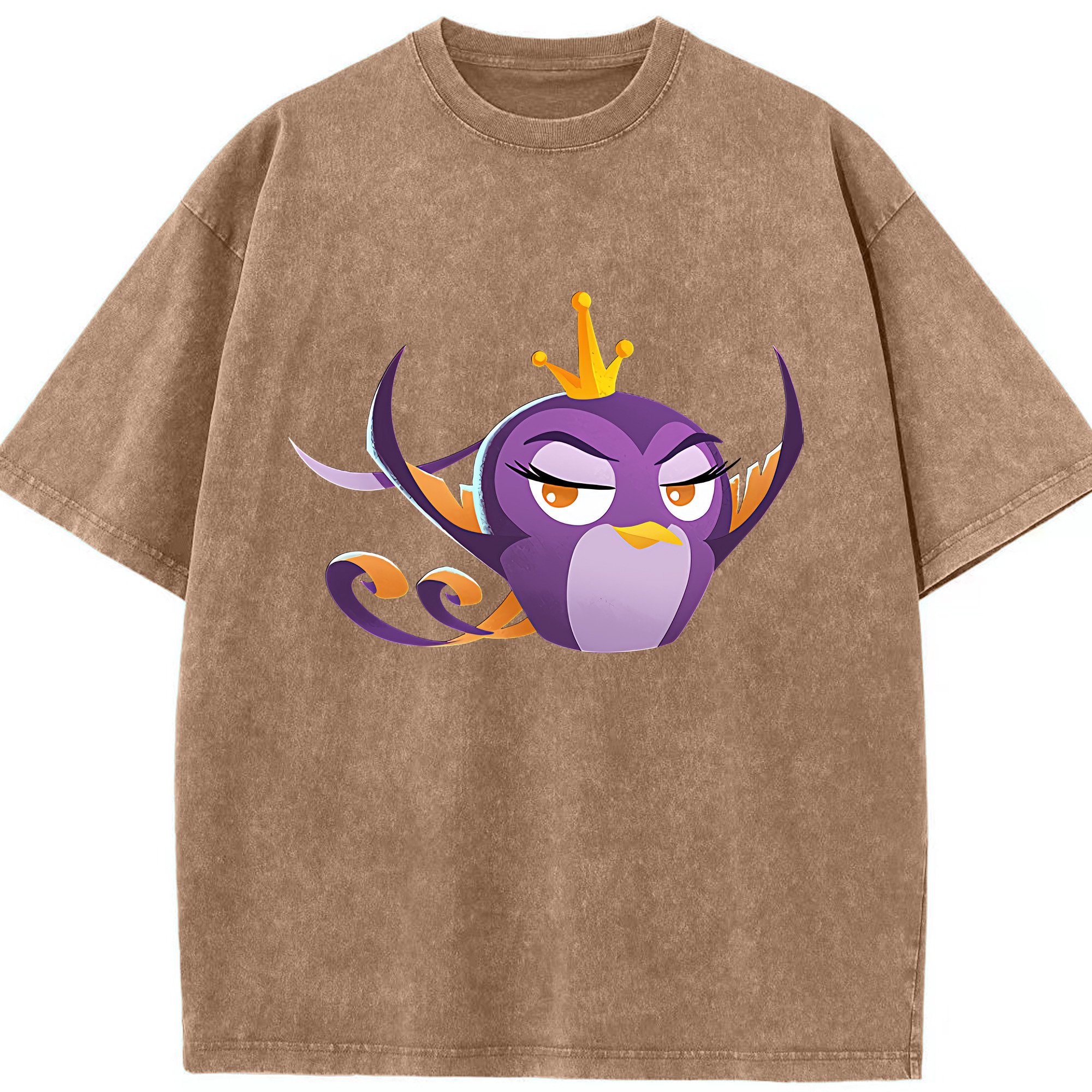 （画像用） Angry Birds アングリーバード 綿100% ヴィンテージ風 半袖Tシャツ（フロントプリント）