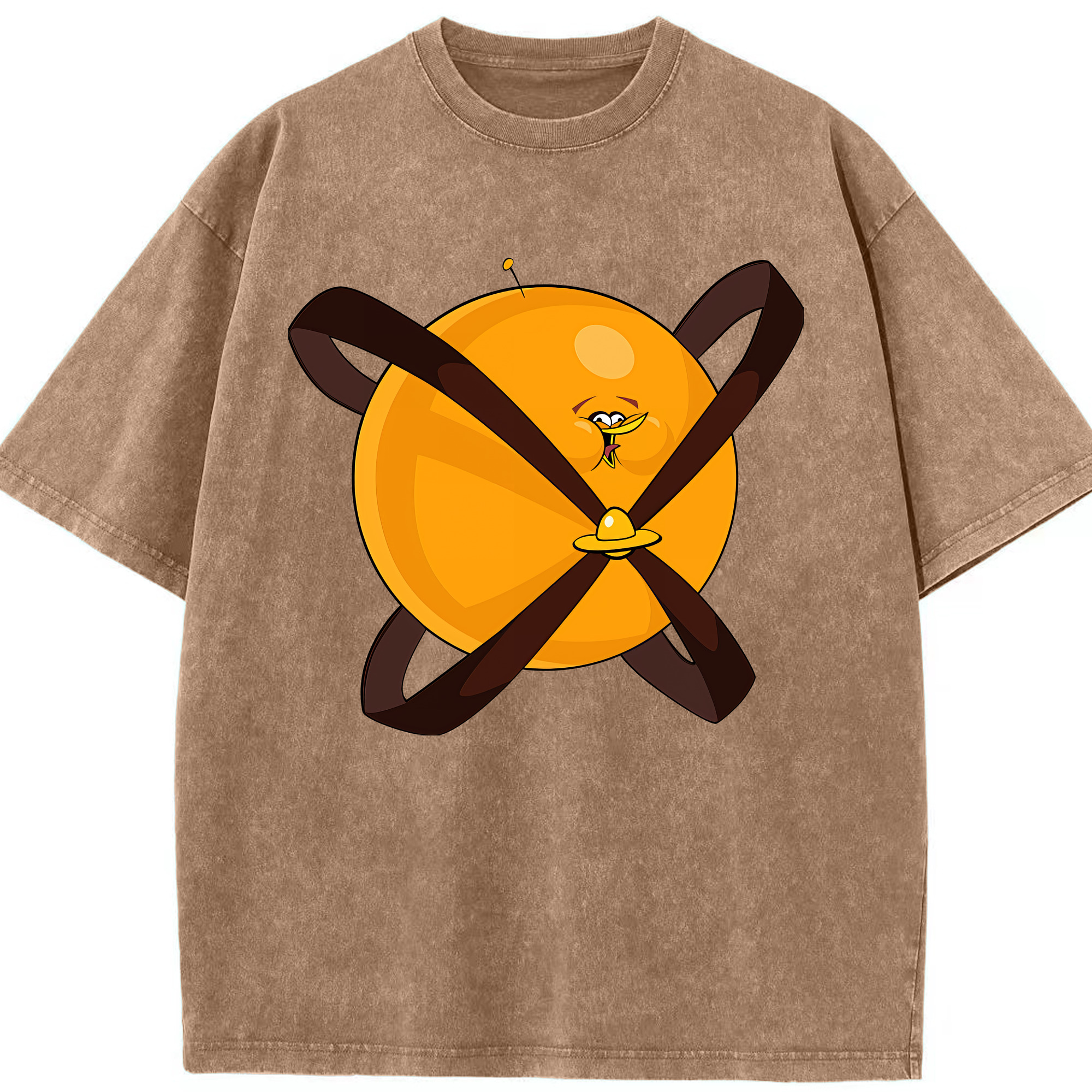 （画像用） Angry Birds アングリーバード 綿100% ヴィンテージ風 半袖Tシャツ（フロントプリント）