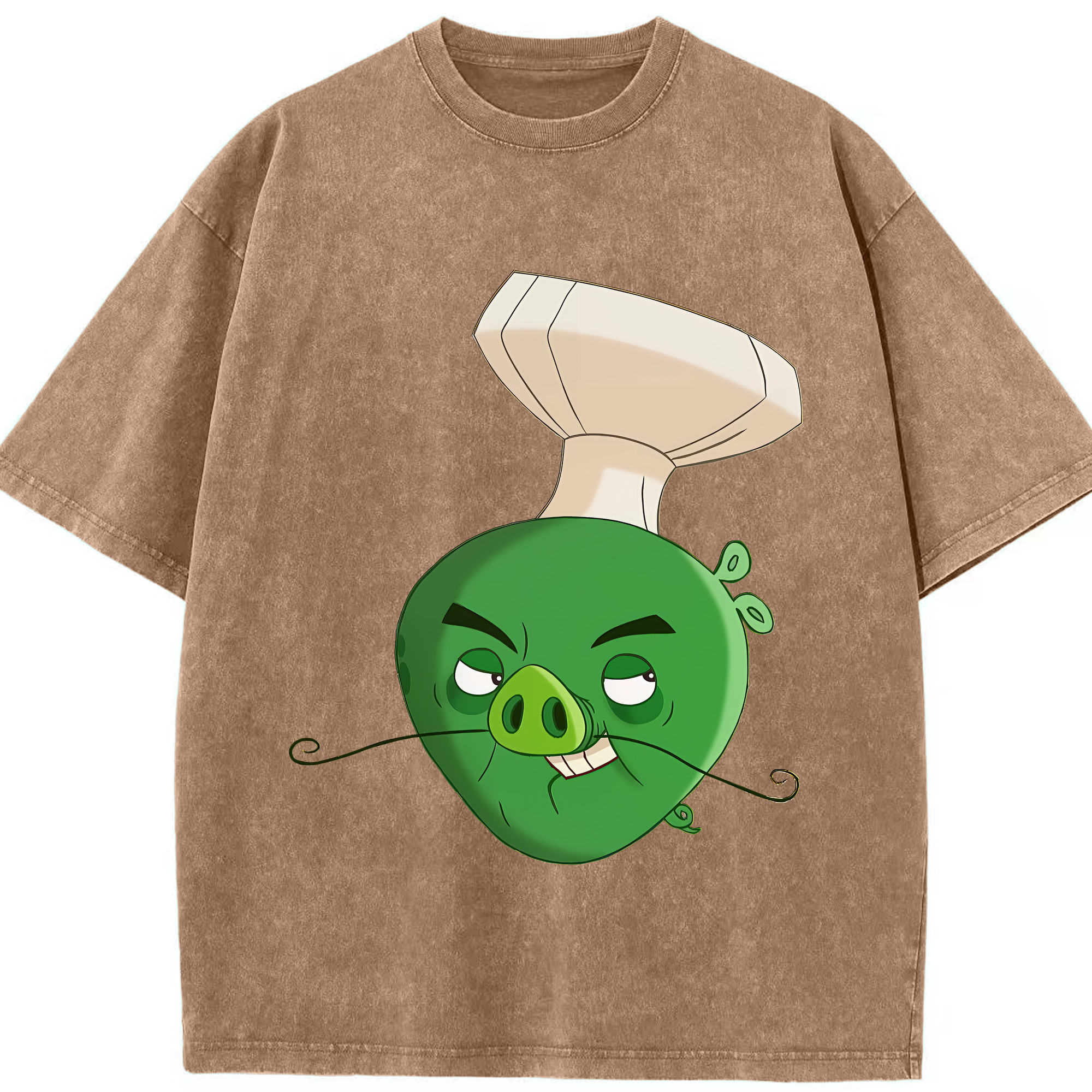 （画像用） Angry Birds アングリーバード 綿100% ヴィンテージ風 半袖Tシャツ（フロントプリント）