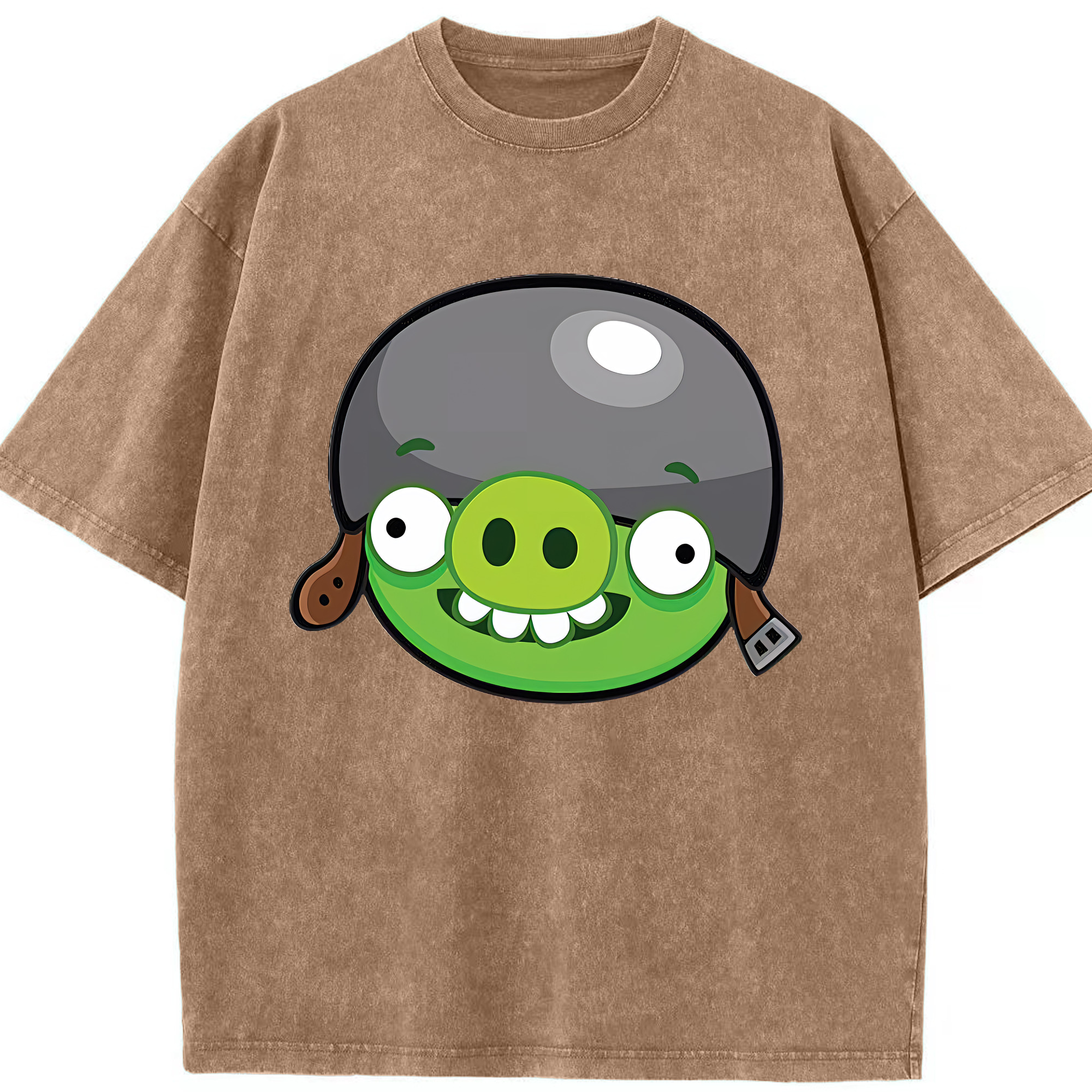 （画像用） Angry Birds アングリーバード 綿100% ヴィンテージ風 半袖Tシャツ（フロントプリント）
