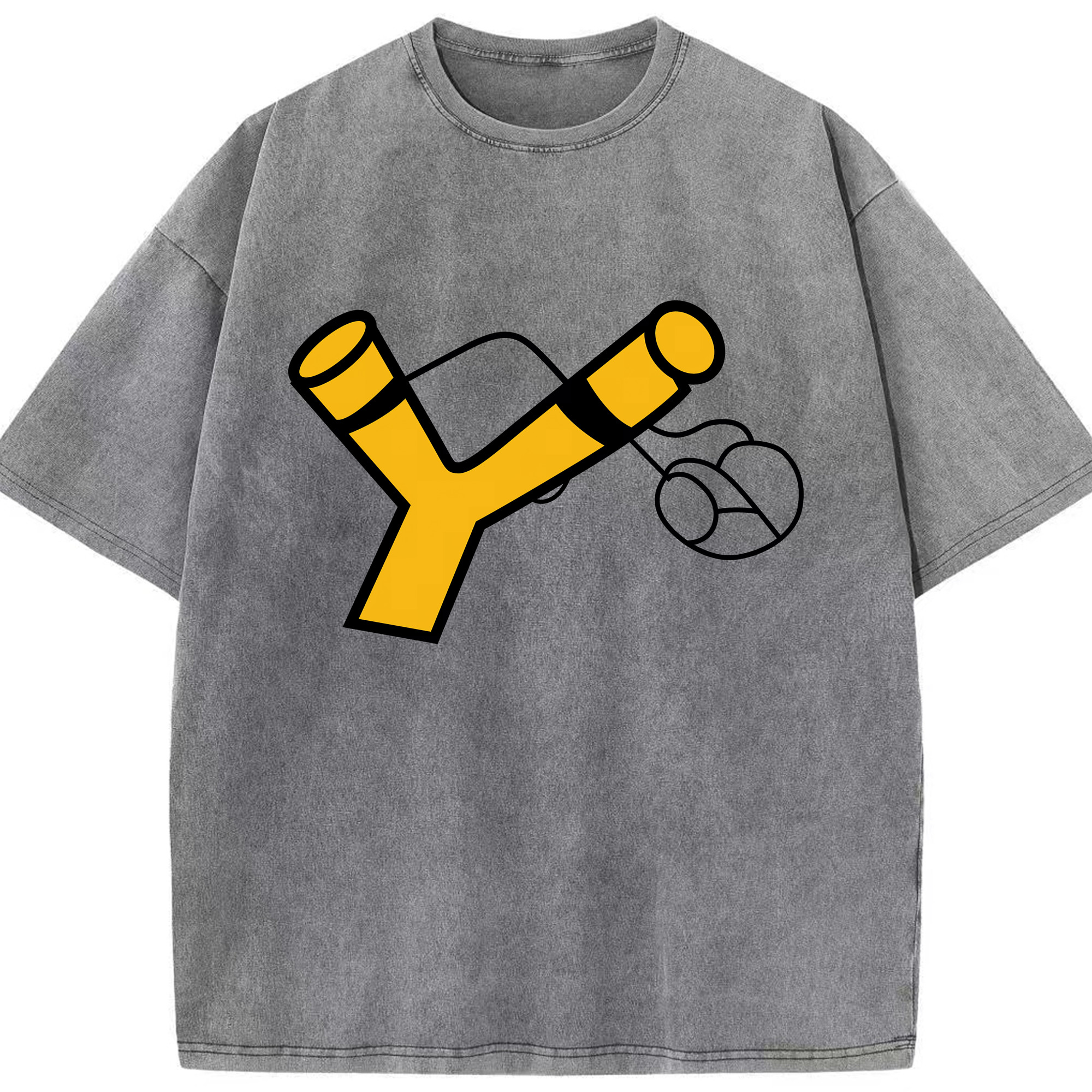 （画像用） Angry Birds アングリーバード 綿100% ヴィンテージ風 半袖Tシャツ（フロントプリント）