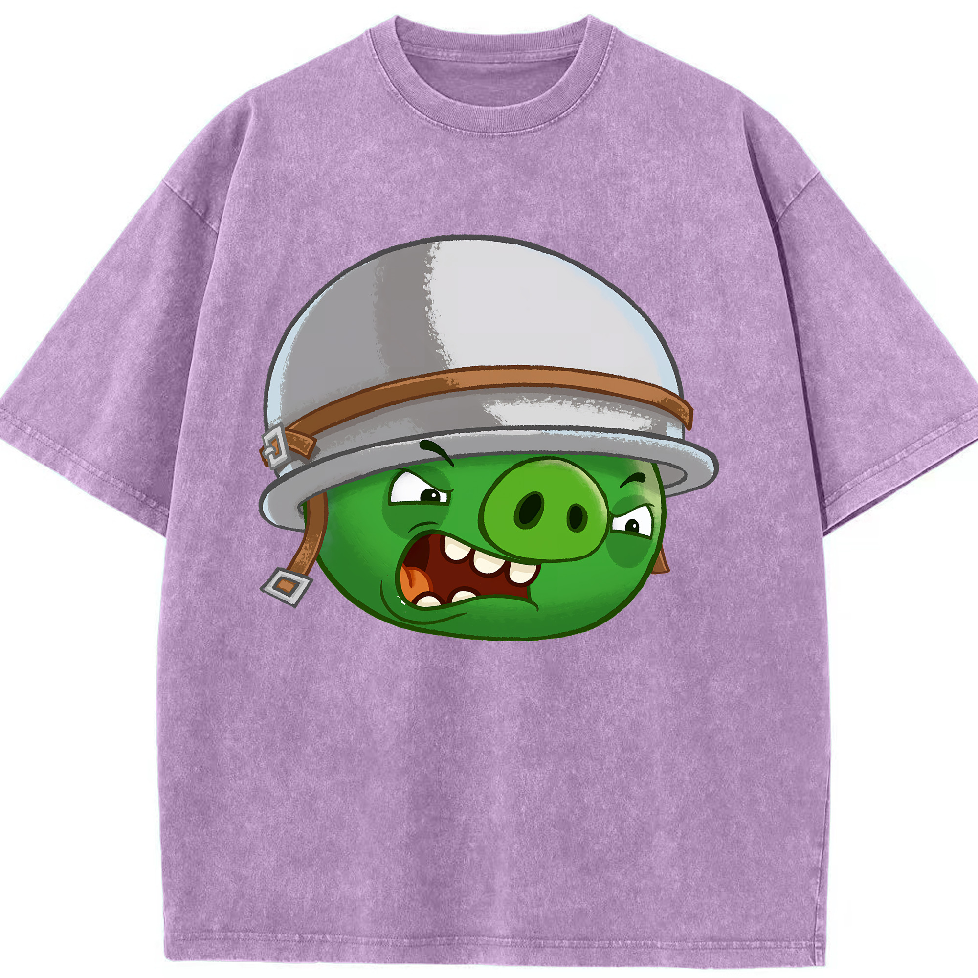 （画像用） Angry Birds アングリーバード 綿100% ヴィンテージ風 半袖Tシャツ（フロントプリント）
