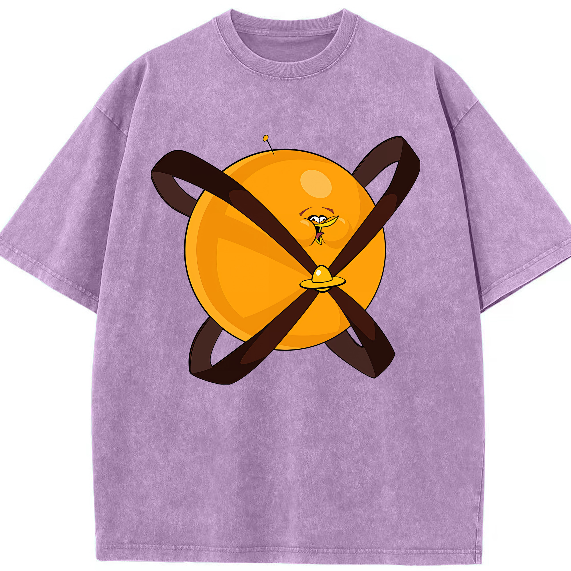 （画像用） Angry Birds アングリーバード 綿100% ヴィンテージ風 半袖Tシャツ（フロントプリント）