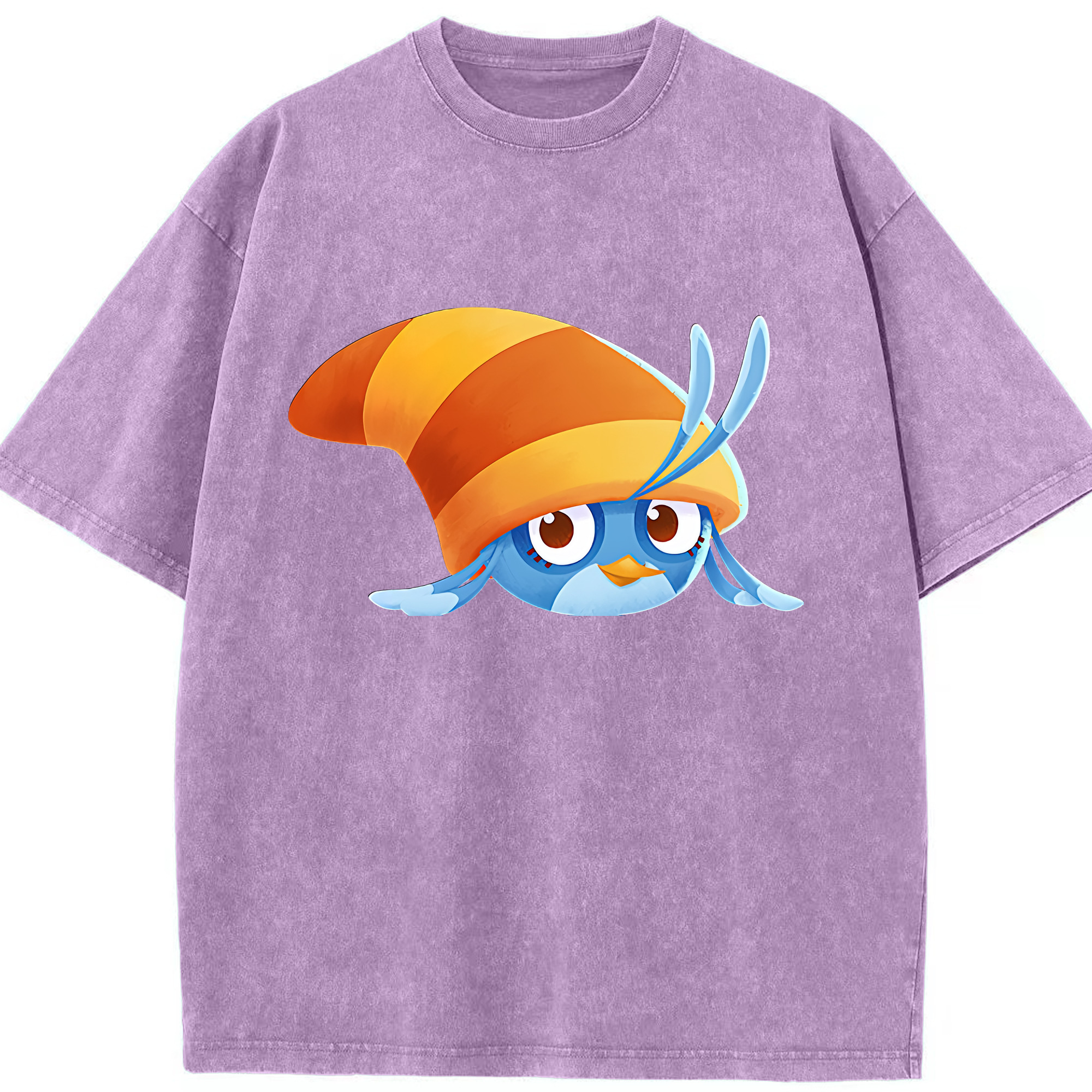（画像用） Angry Birds アングリーバード 綿100% ヴィンテージ風 半袖Tシャツ（フロントプリント）