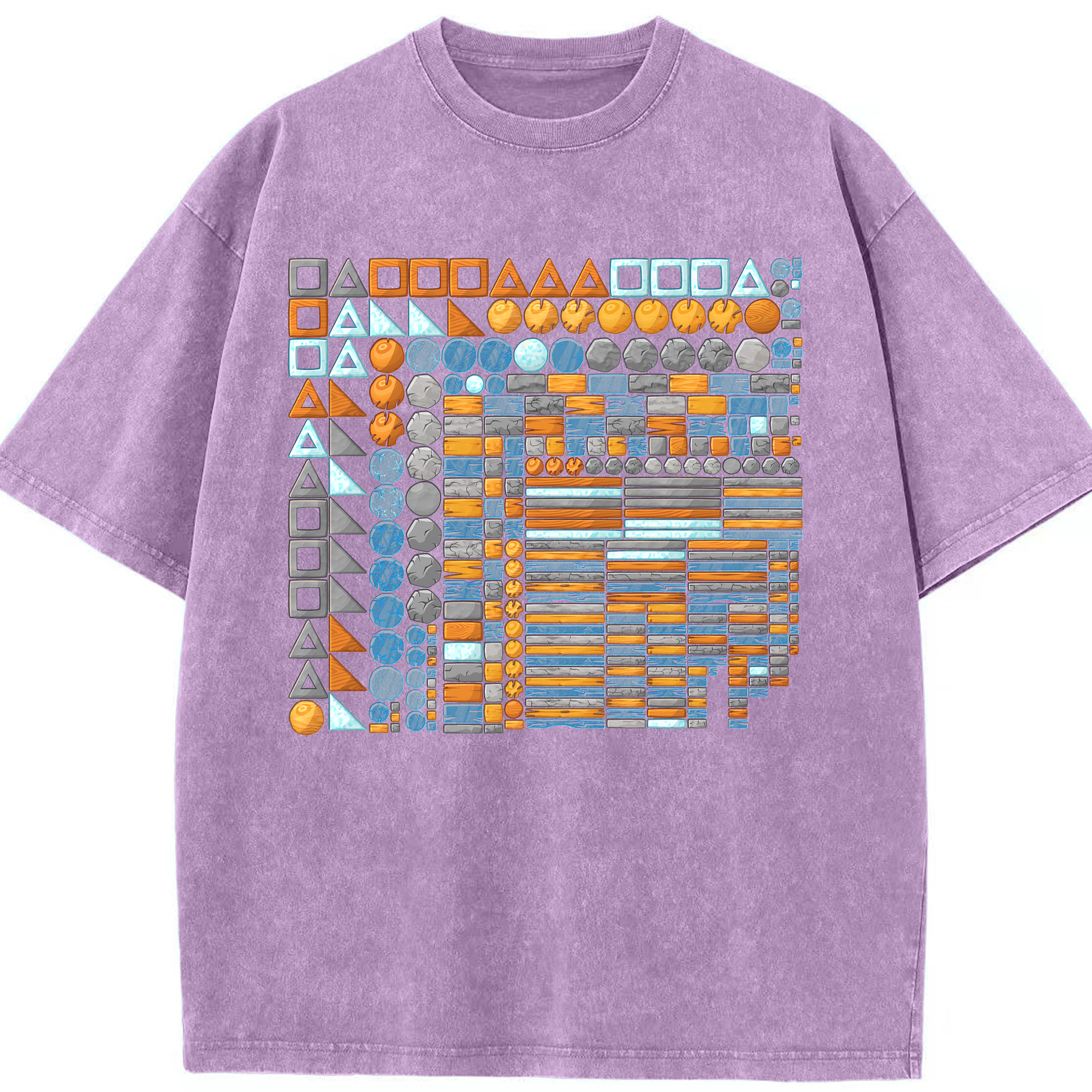 （画像用） Angry Birds アングリーバード 綿100% ヴィンテージ風 半袖Tシャツ（フロントプリント）