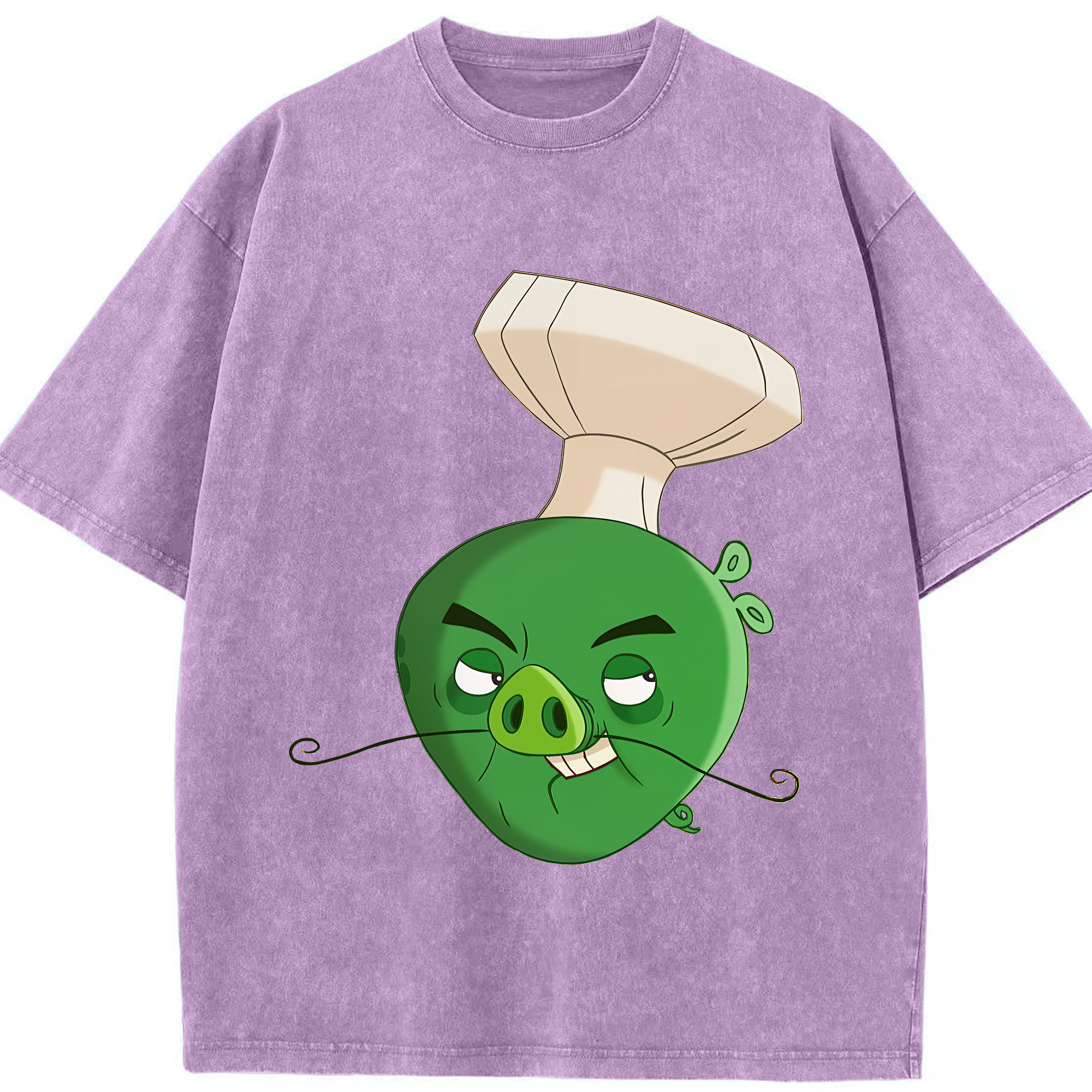 （画像用） Angry Birds アングリーバード 綿100% ヴィンテージ風 半袖Tシャツ（フロントプリント）