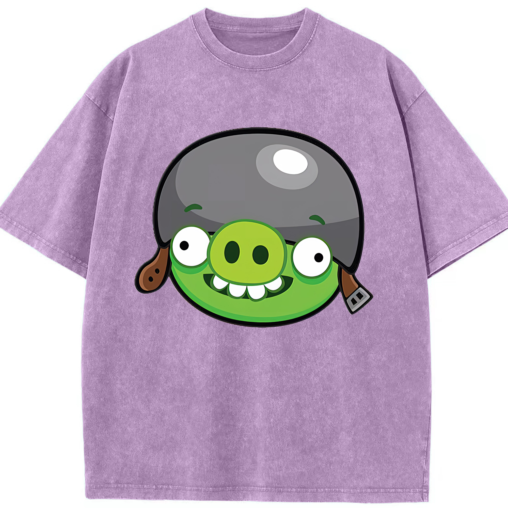 （画像用） Angry Birds アングリーバード 綿100% ヴィンテージ風 半袖Tシャツ（フロントプリント）