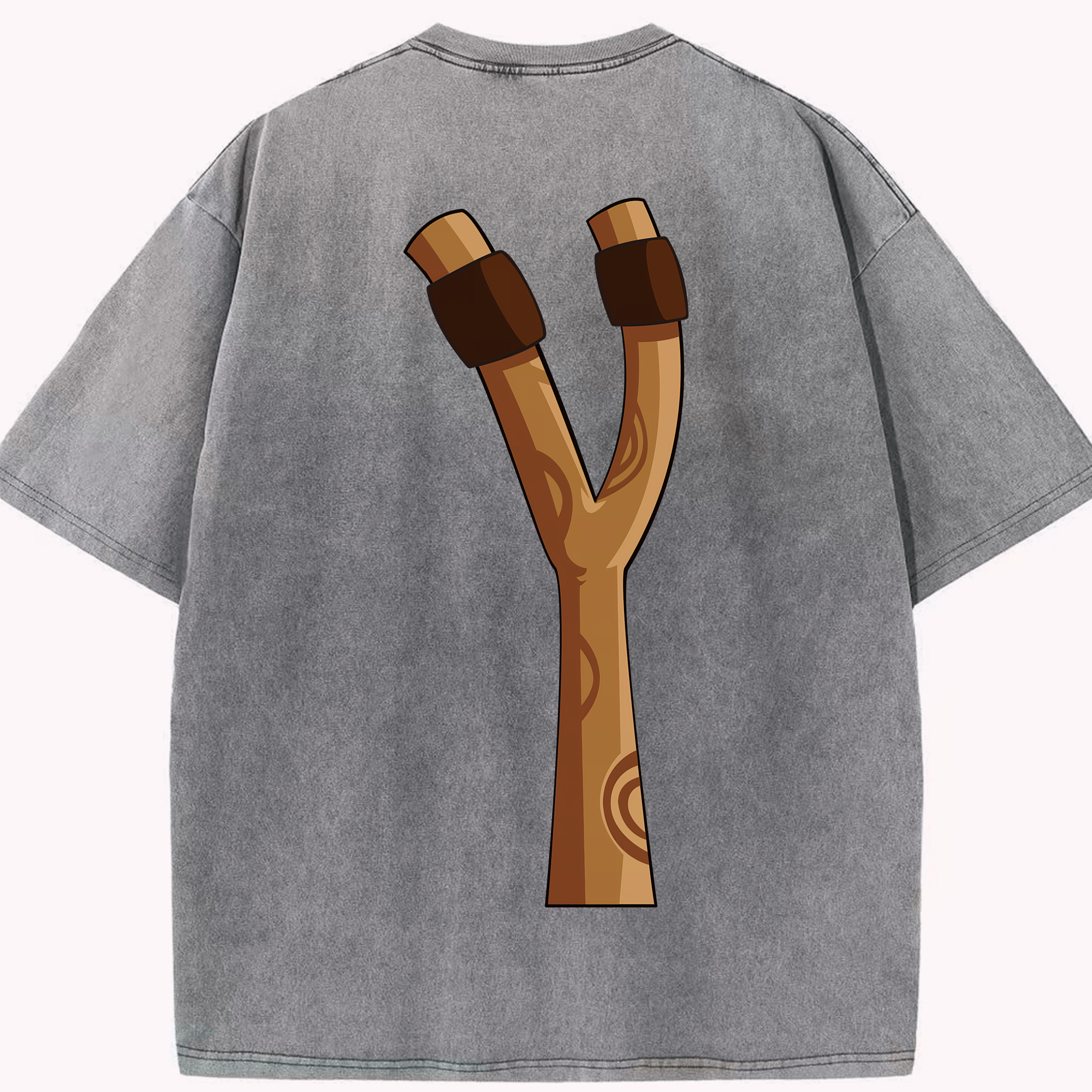 （画像用） Angry Birds アングリーバード 綿100% ヴィンテージ風 半袖Tシャツ（背面プリント）