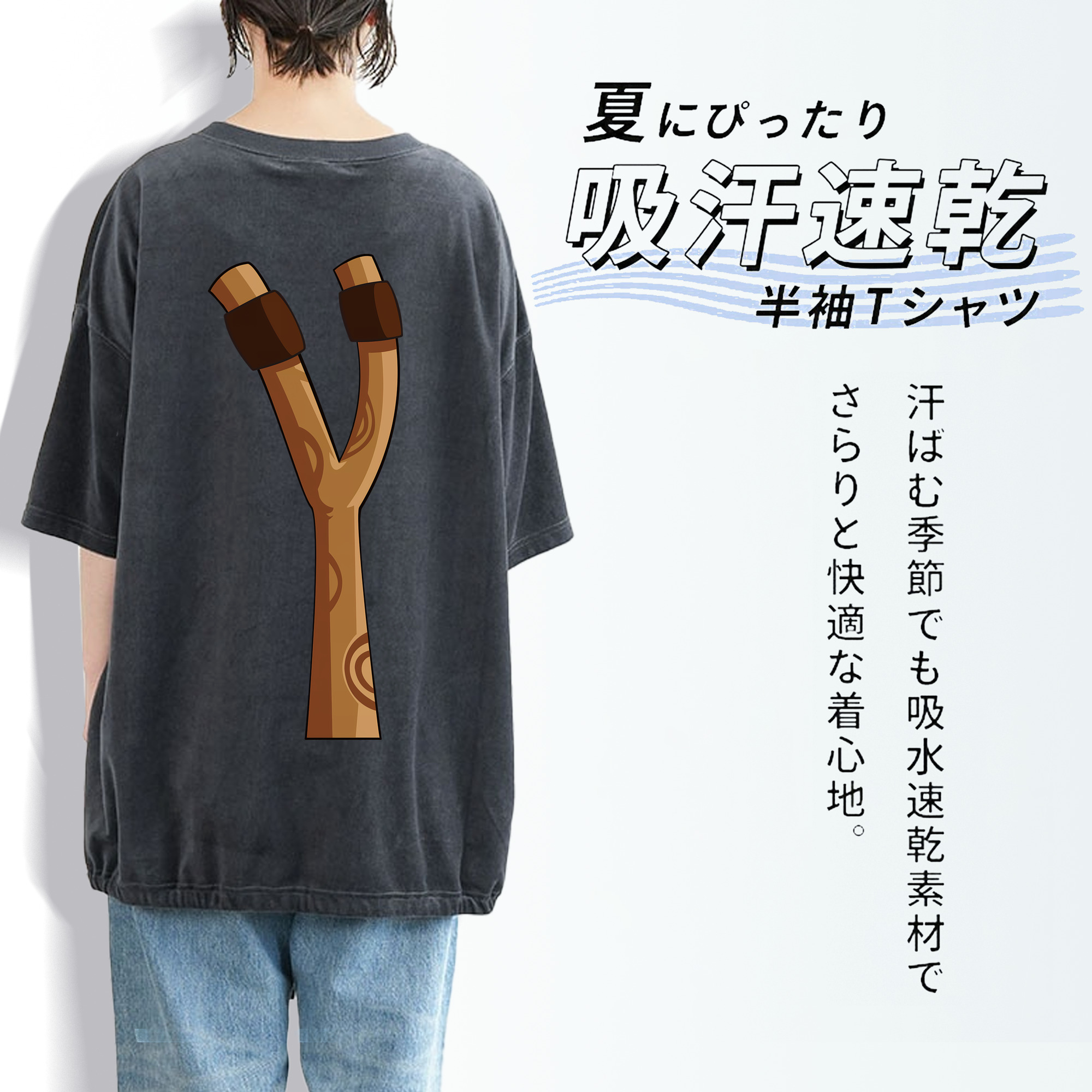 Angry Birds アングリーバード 綿100% ヴィンテージ風 半袖Tシャツ（背面プリント）