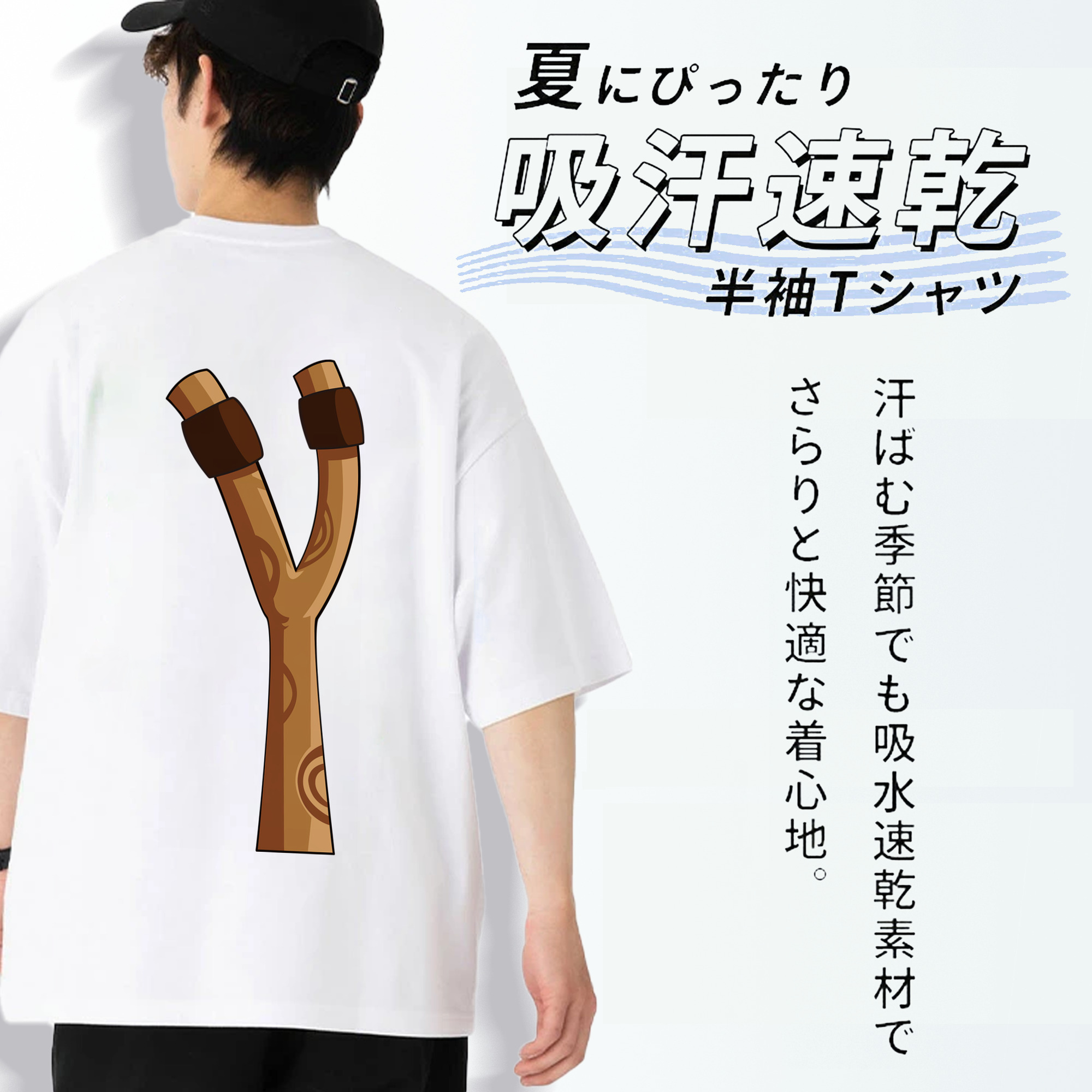 Angry Birds アングリーバード 綿100％ メンズ半袖Tシャツ（バックプリント） 通気性