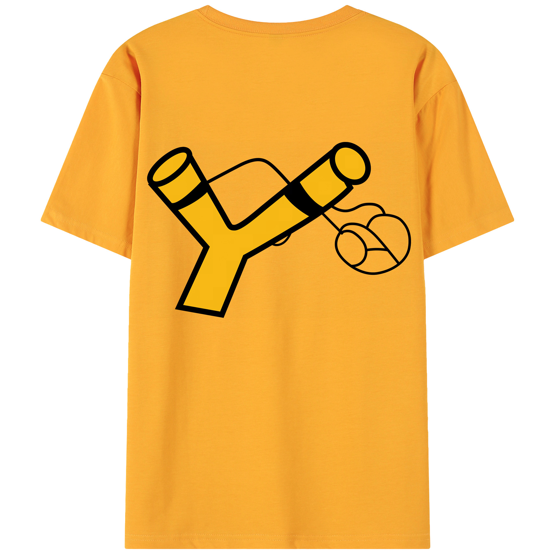 （画像用） Angry Birds アングリーバード 綿100％ メンズ半袖Tシャツ（バックプリント） 通気性