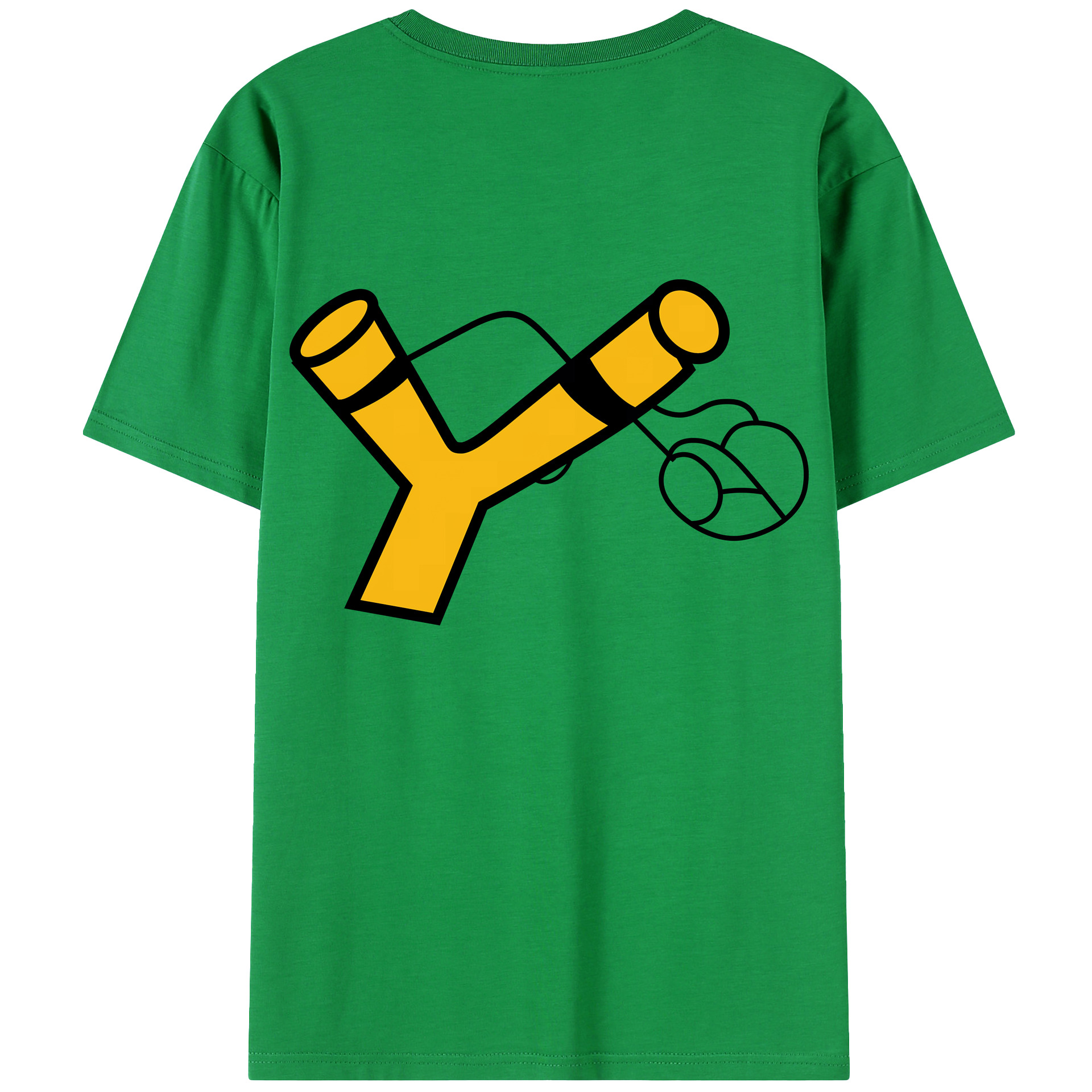 （画像用） Angry Birds アングリーバード 綿100％ メンズ半袖Tシャツ（バックプリント） 通気性
