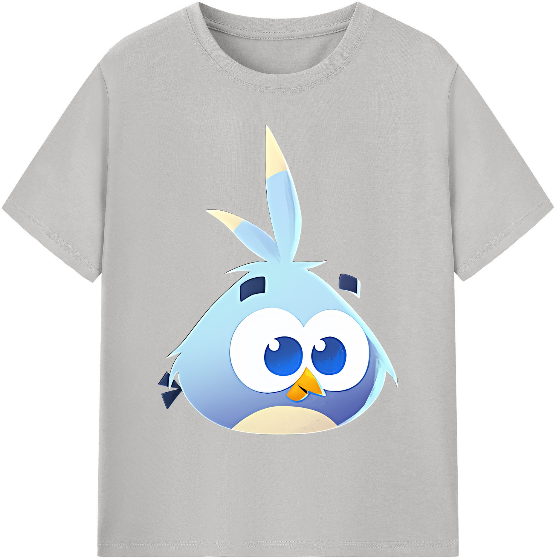 （画像用） Angry Birds アングリーバード 綿100％ メンズ半袖Tシャツ｜肌触りやわらか＆通気性
