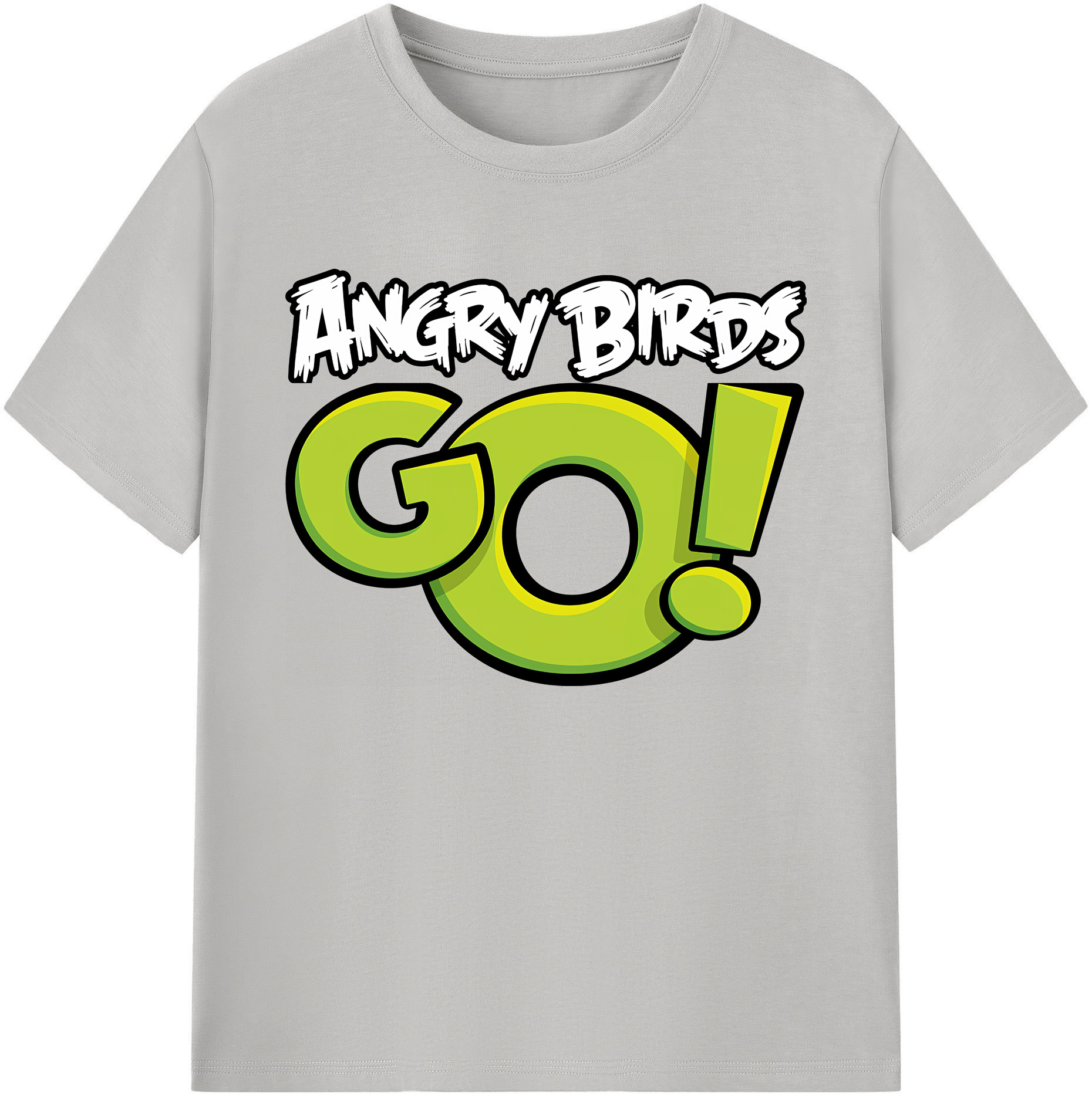 （画像用） Angry Birds アングリーバード 綿100％ メンズ半袖Tシャツ｜肌触りやわらか＆通気性