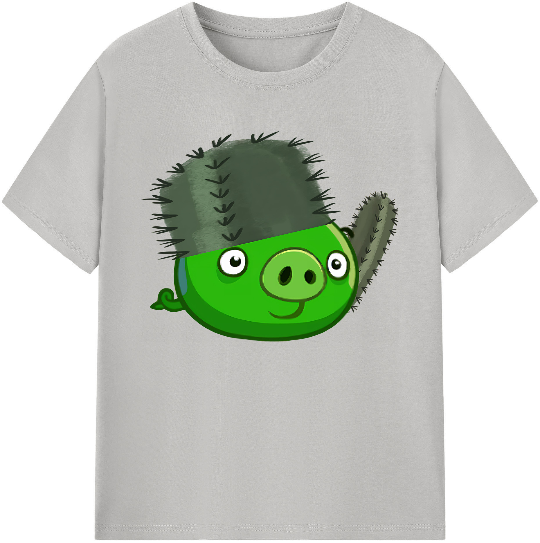 （画像用） Angry Birds アングリーバード 綿100％ メンズ半袖Tシャツ｜肌触りやわらか＆通気性