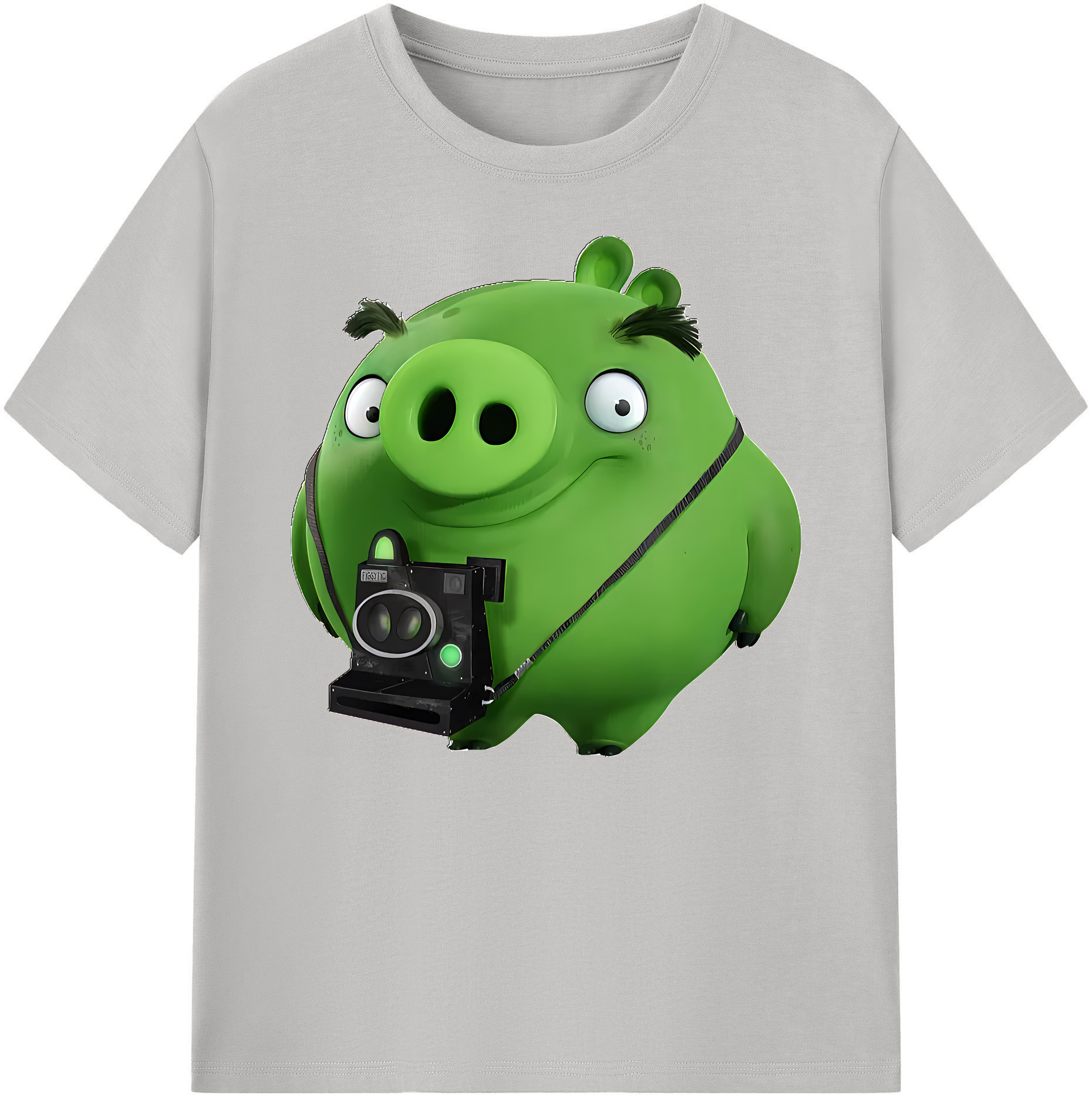 （画像用） Angry Birds アングリーバード 綿100％ メンズ半袖Tシャツ｜肌触りやわらか＆通気性