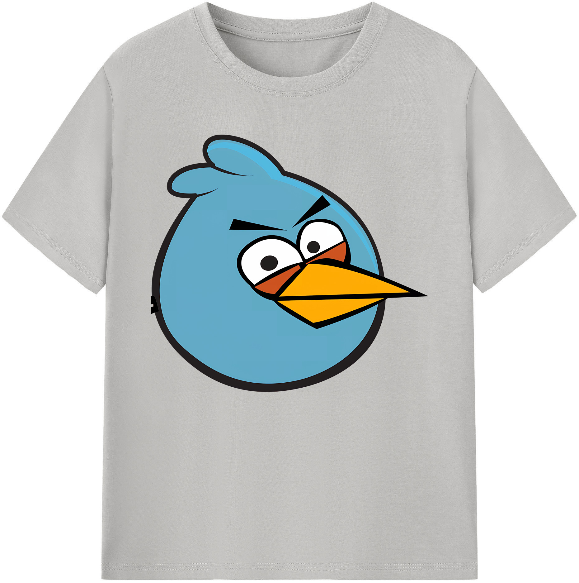 （画像用） Angry Birds アングリーバード 綿100％ メンズ半袖Tシャツ｜肌触りやわらか＆通気性