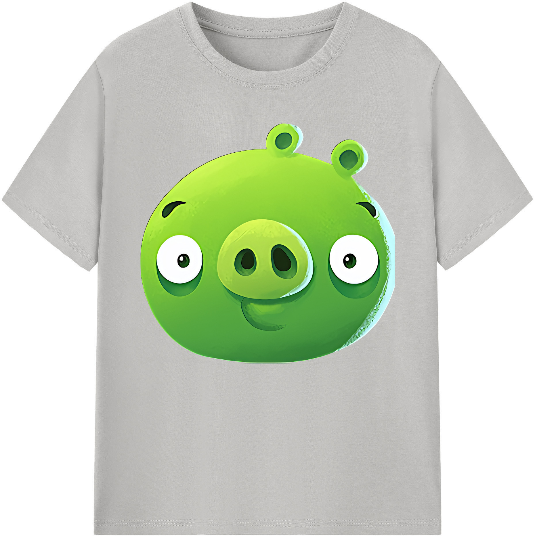 （画像用） Angry Birds アングリーバード 綿100％ メンズ半袖Tシャツ｜肌触りやわらか＆通気性