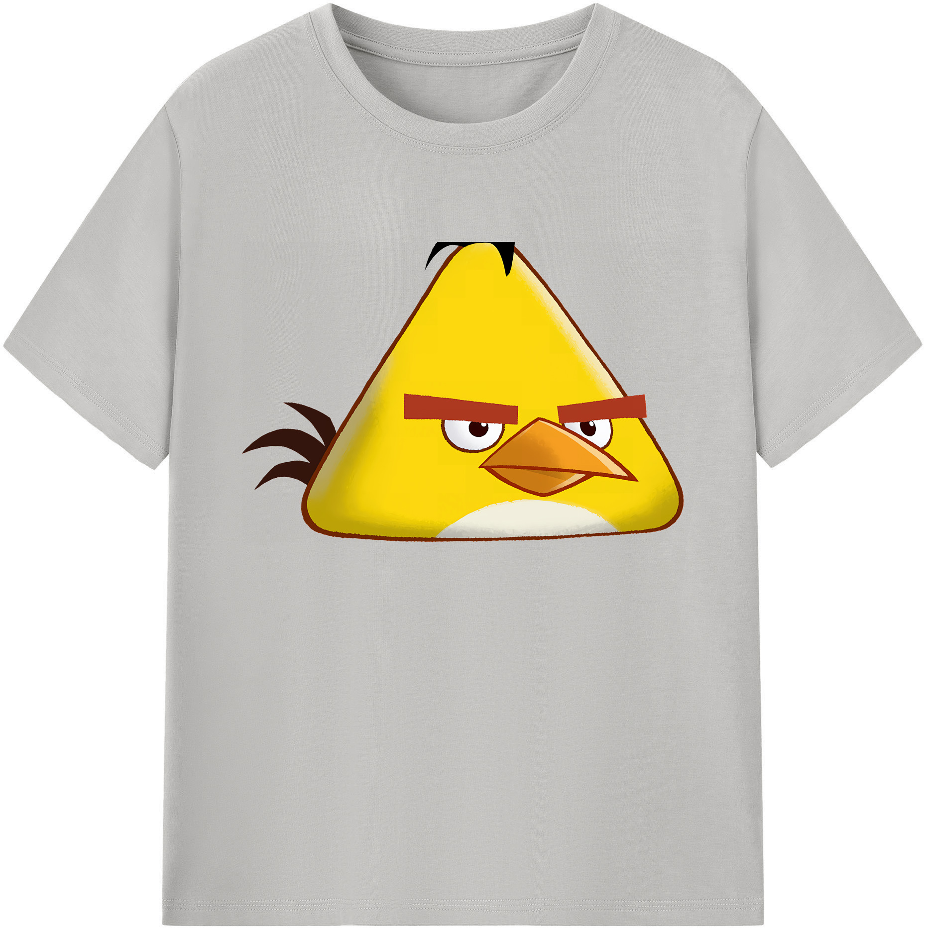 （画像用） Angry Birds アングリーバード 綿100％ メンズ半袖Tシャツ｜肌触りやわらか＆通気性