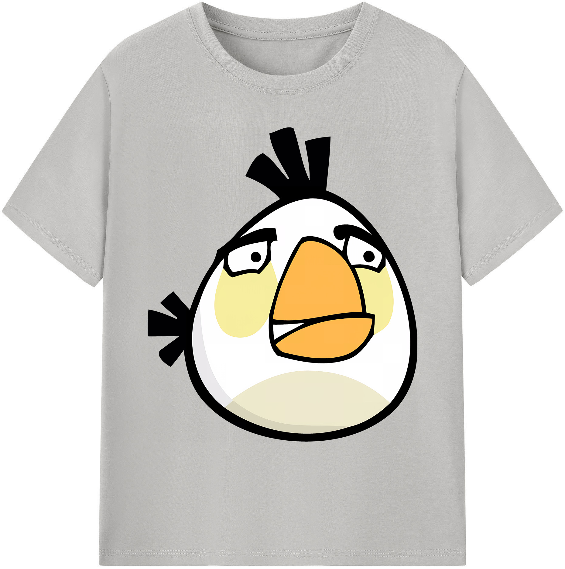 （画像用） Angry Birds アングリーバード 綿100％ メンズ半袖Tシャツ｜肌触りやわらか＆通気性