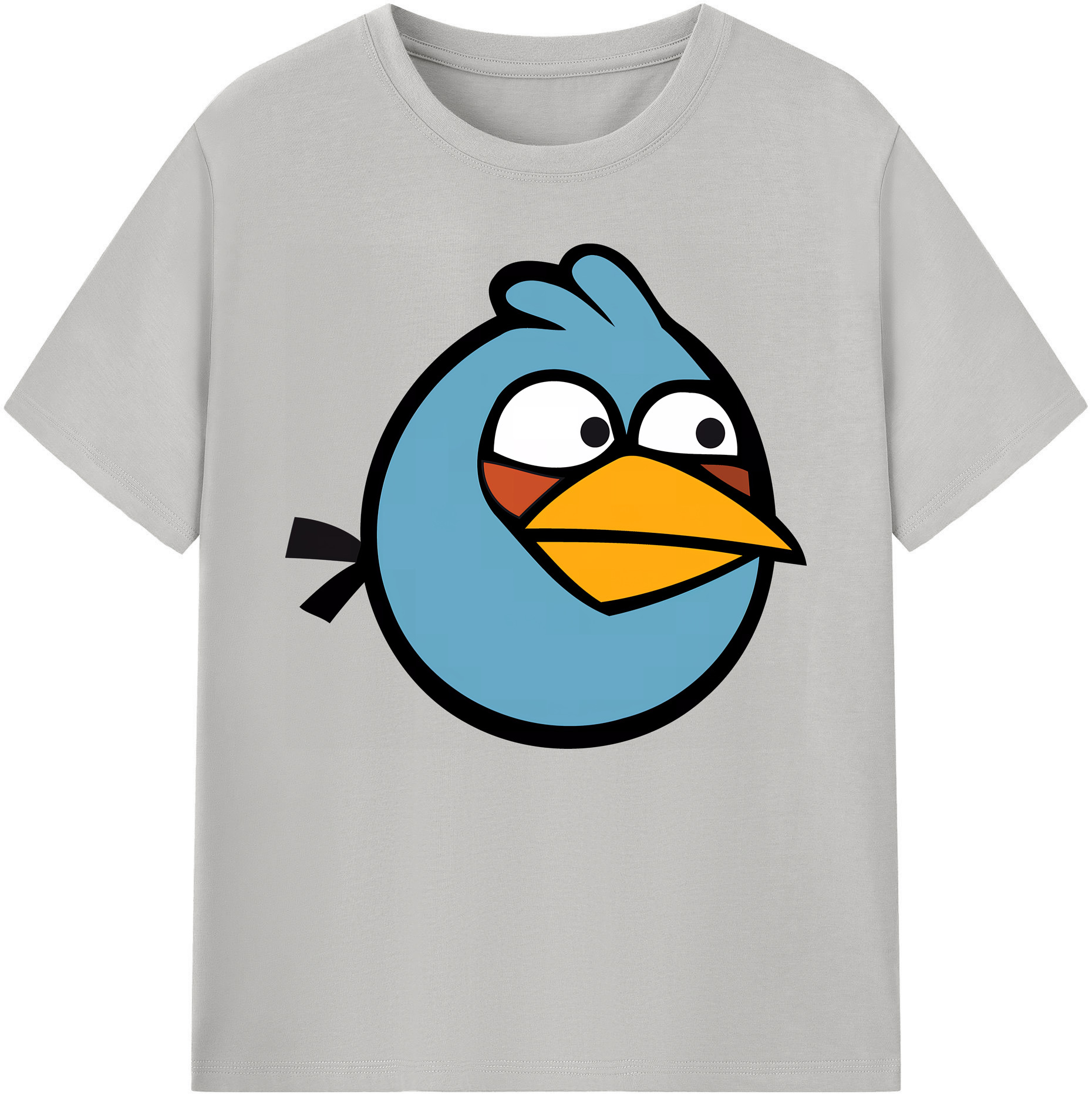 （画像用） Angry Birds アングリーバード 綿100％ メンズ半袖Tシャツ｜肌触りやわらか＆通気性