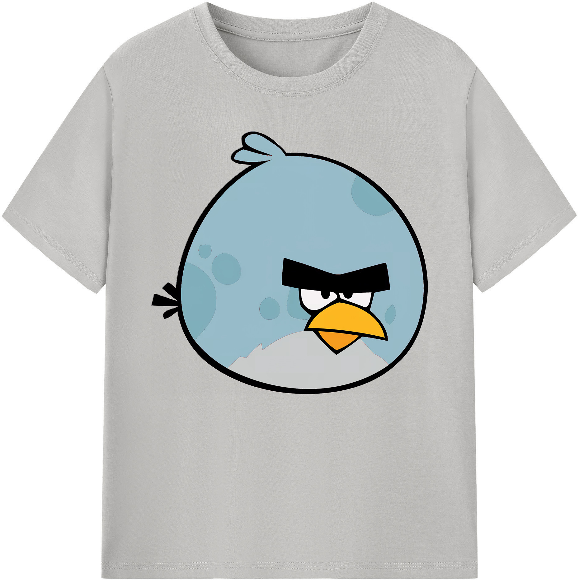（画像用） Angry Birds アングリーバード 綿100％ メンズ半袖Tシャツ｜肌触りやわらか＆通気性