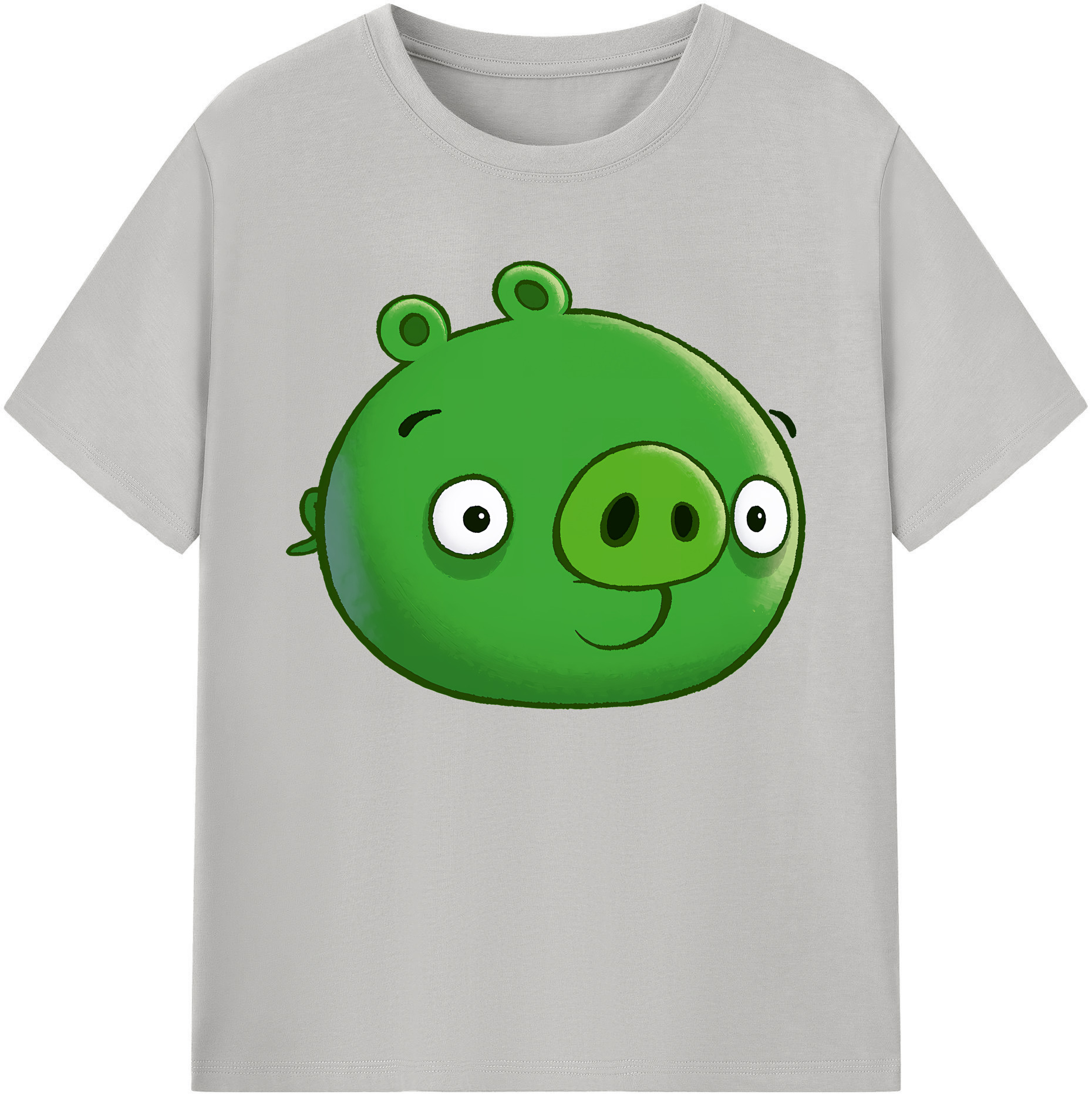 （画像用） Angry Birds アングリーバード 綿100％ メンズ半袖Tシャツ｜肌触りやわらか＆通気性