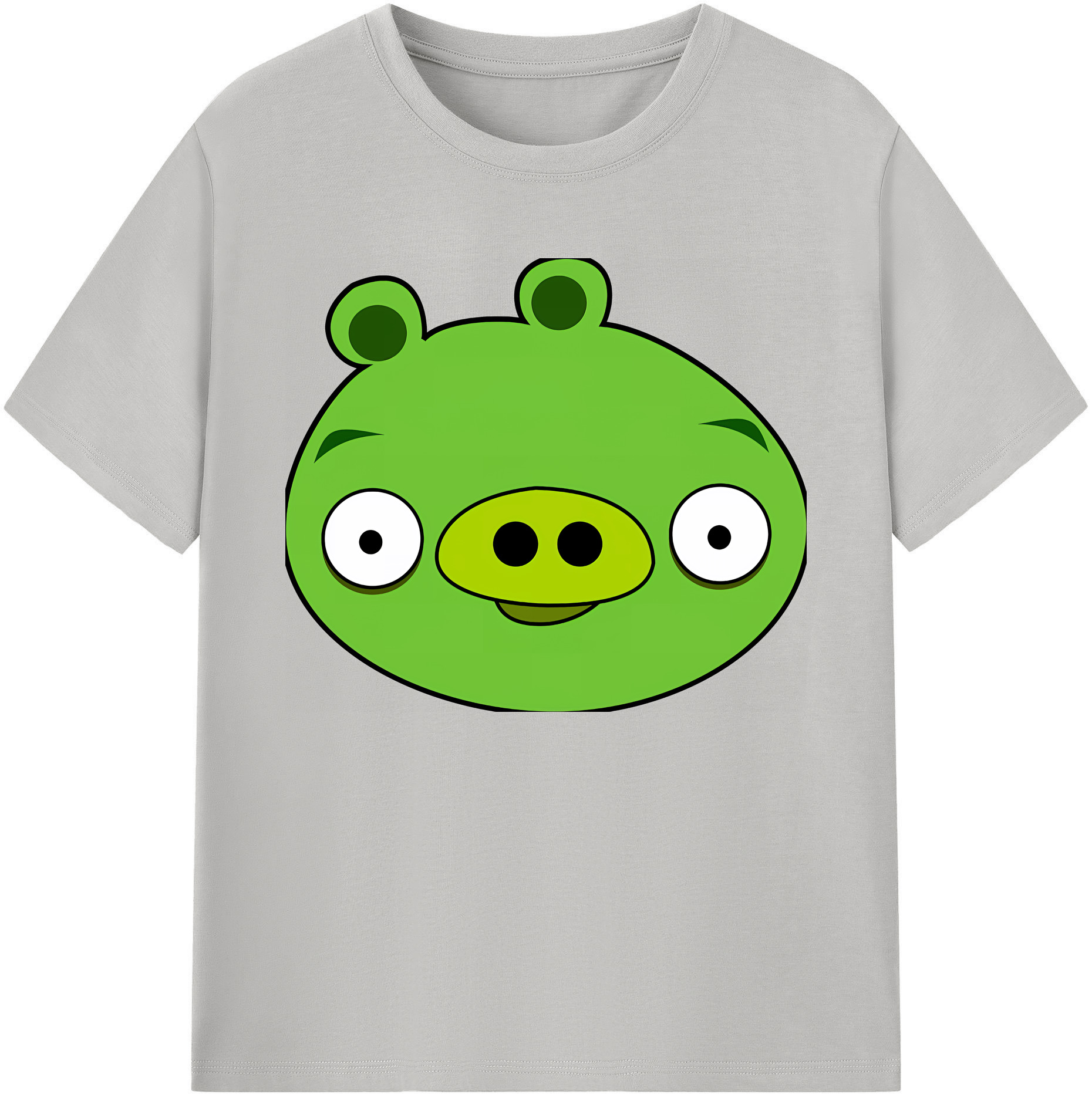 （画像用） Angry Birds アングリーバード 綿100％ メンズ半袖Tシャツ｜肌触りやわらか＆通気性