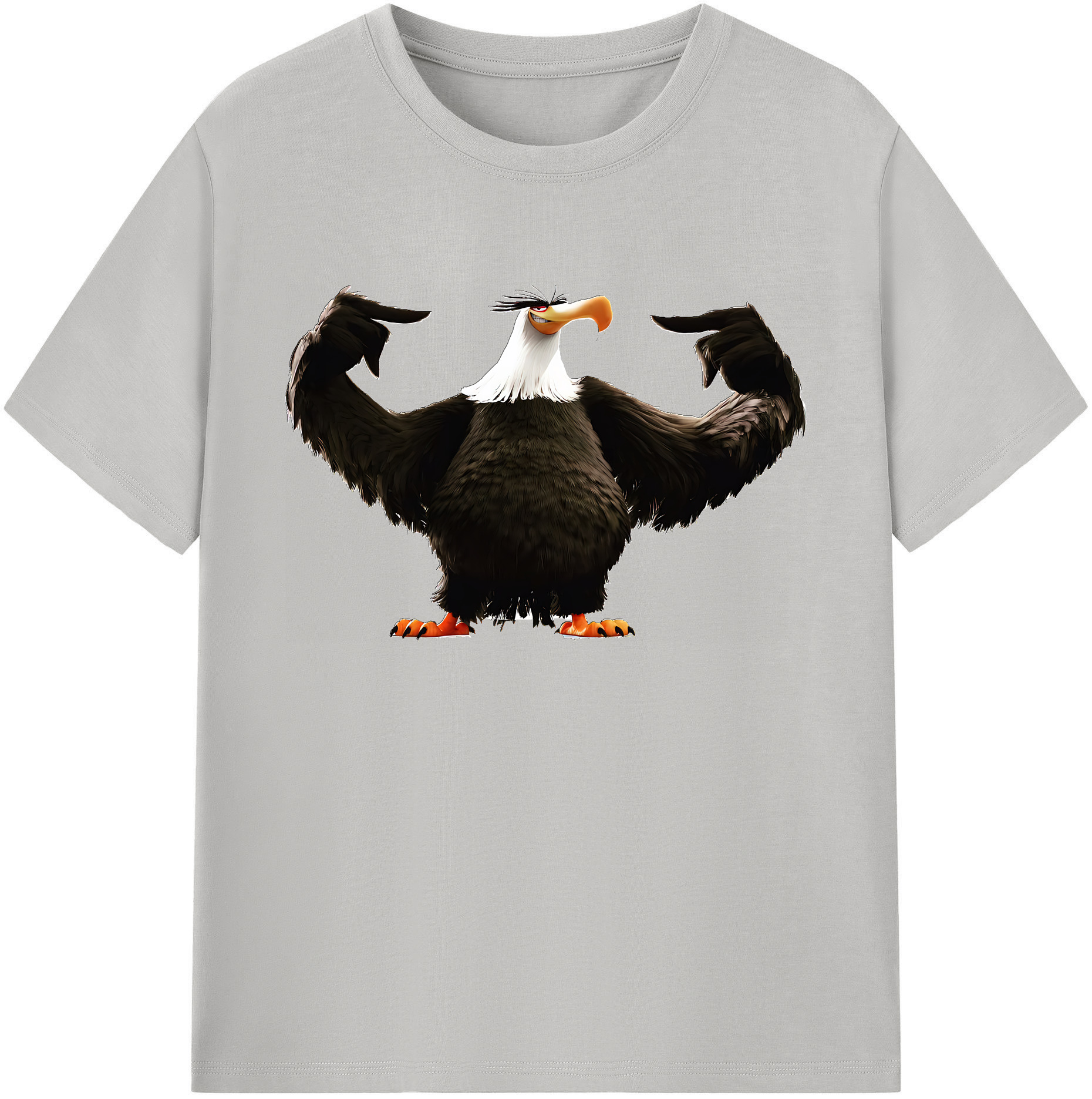 （画像用） Angry Birds アングリーバード 綿100％ メンズ半袖Tシャツ｜肌触りやわらか＆通気性