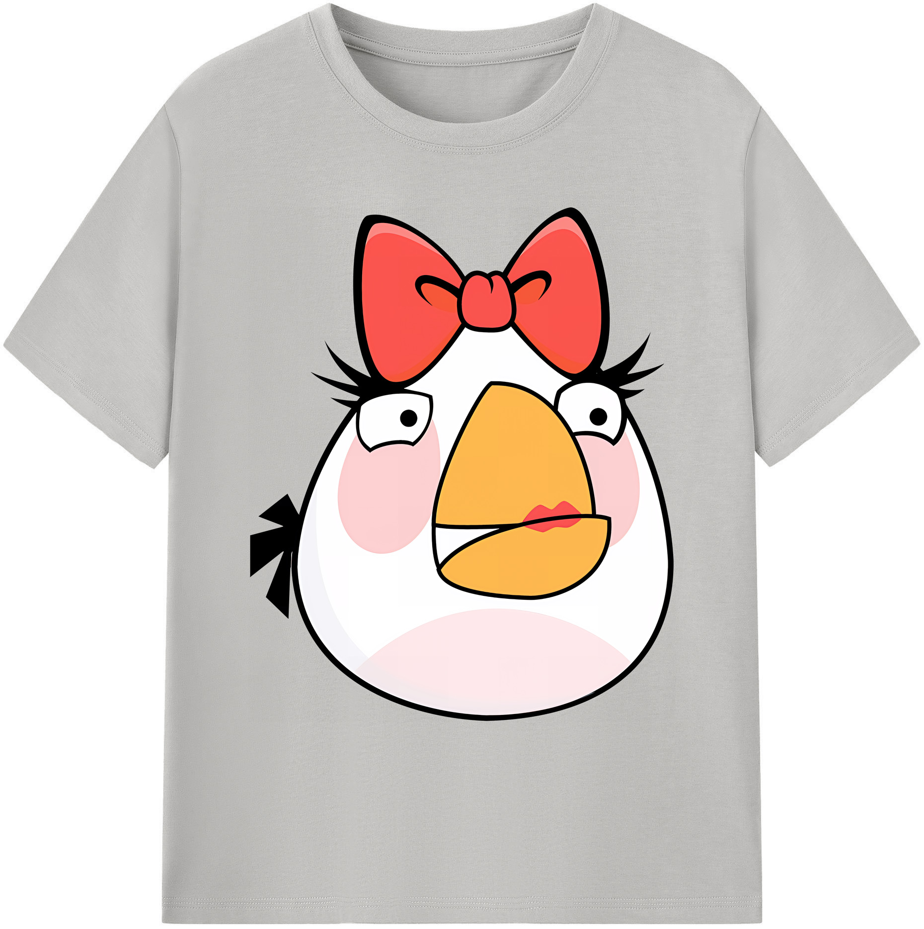 （画像用） Angry Birds アングリーバード 綿100％ メンズ半袖Tシャツ｜肌触りやわらか＆通気性