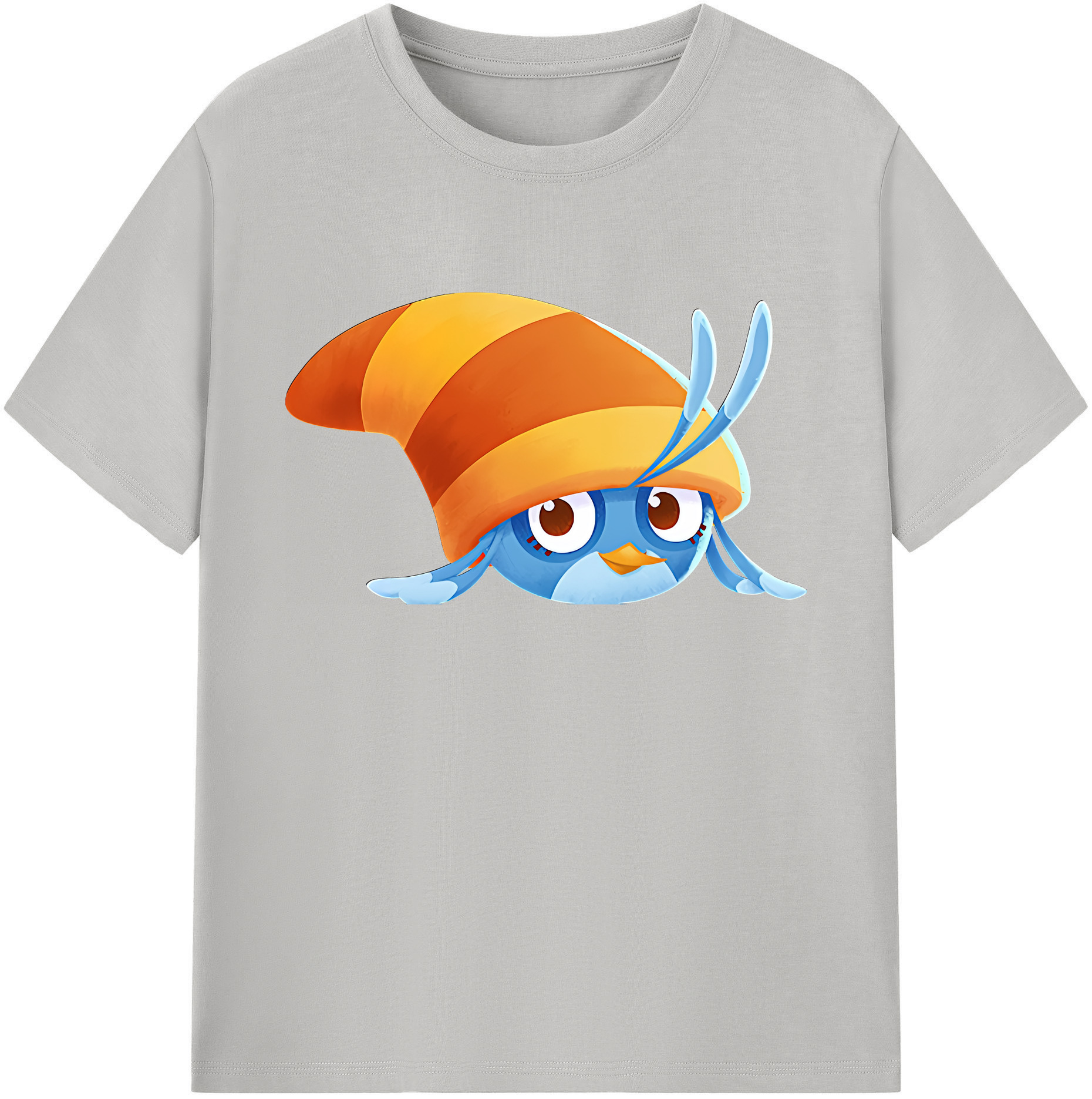 （画像用） Angry Birds アングリーバード 綿100％ メンズ半袖Tシャツ｜肌触りやわらか＆通気性
