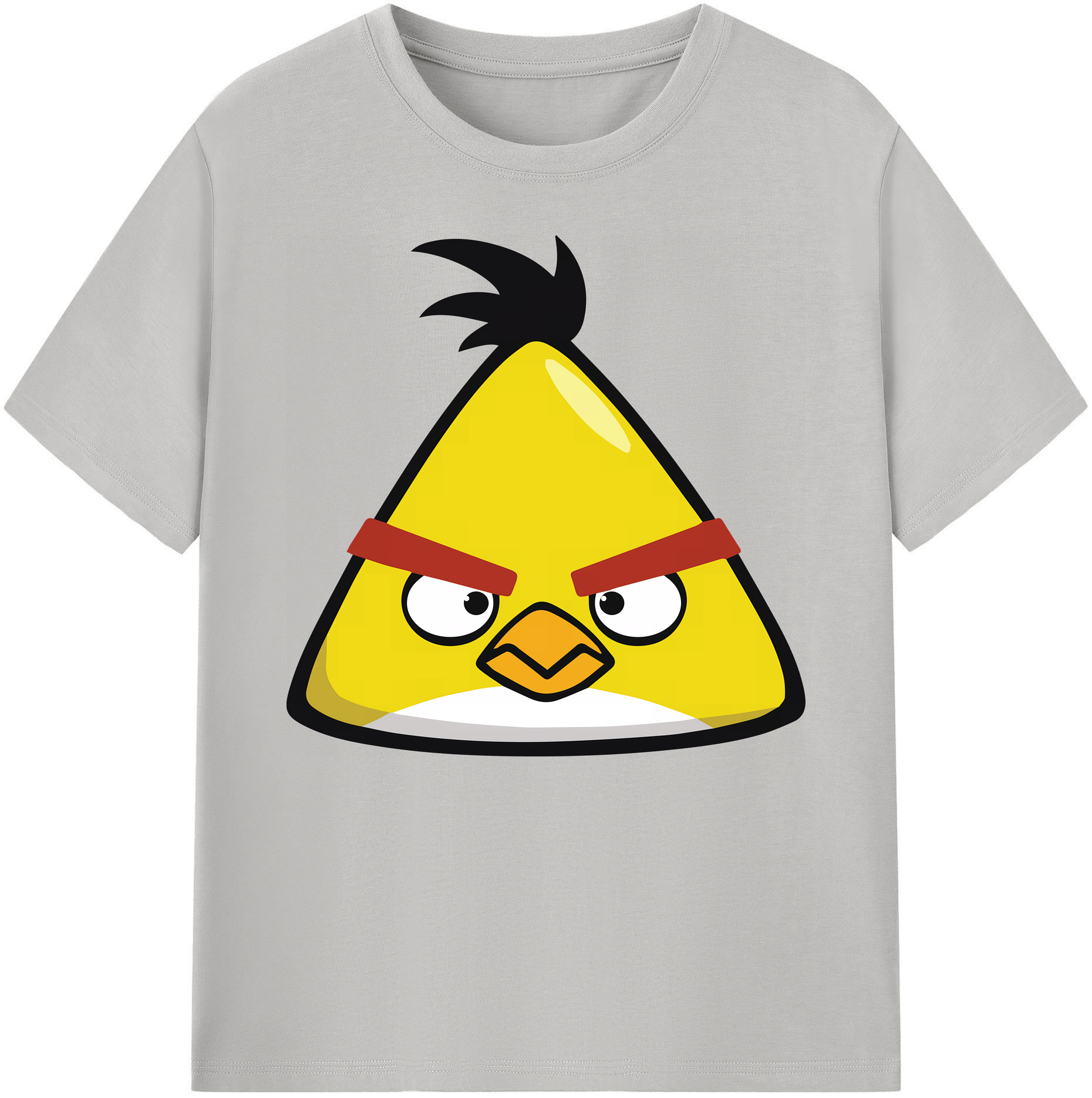 （画像用） Angry Birds アングリーバード 綿100％ メンズ半袖Tシャツ｜肌触りやわらか＆通気性