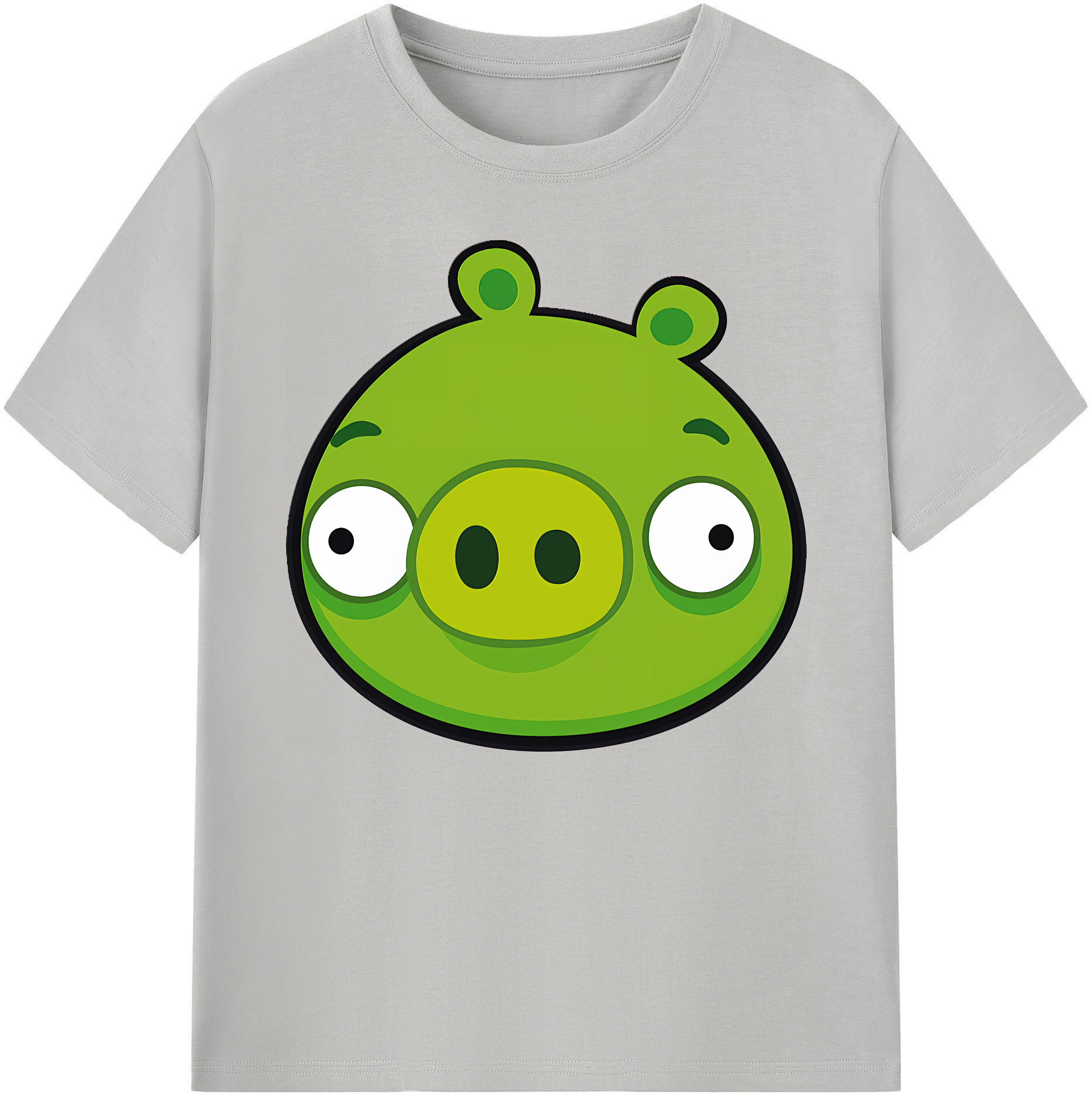 （画像用） Angry Birds アングリーバード 綿100％ メンズ半袖Tシャツ｜肌触りやわらか＆通気性