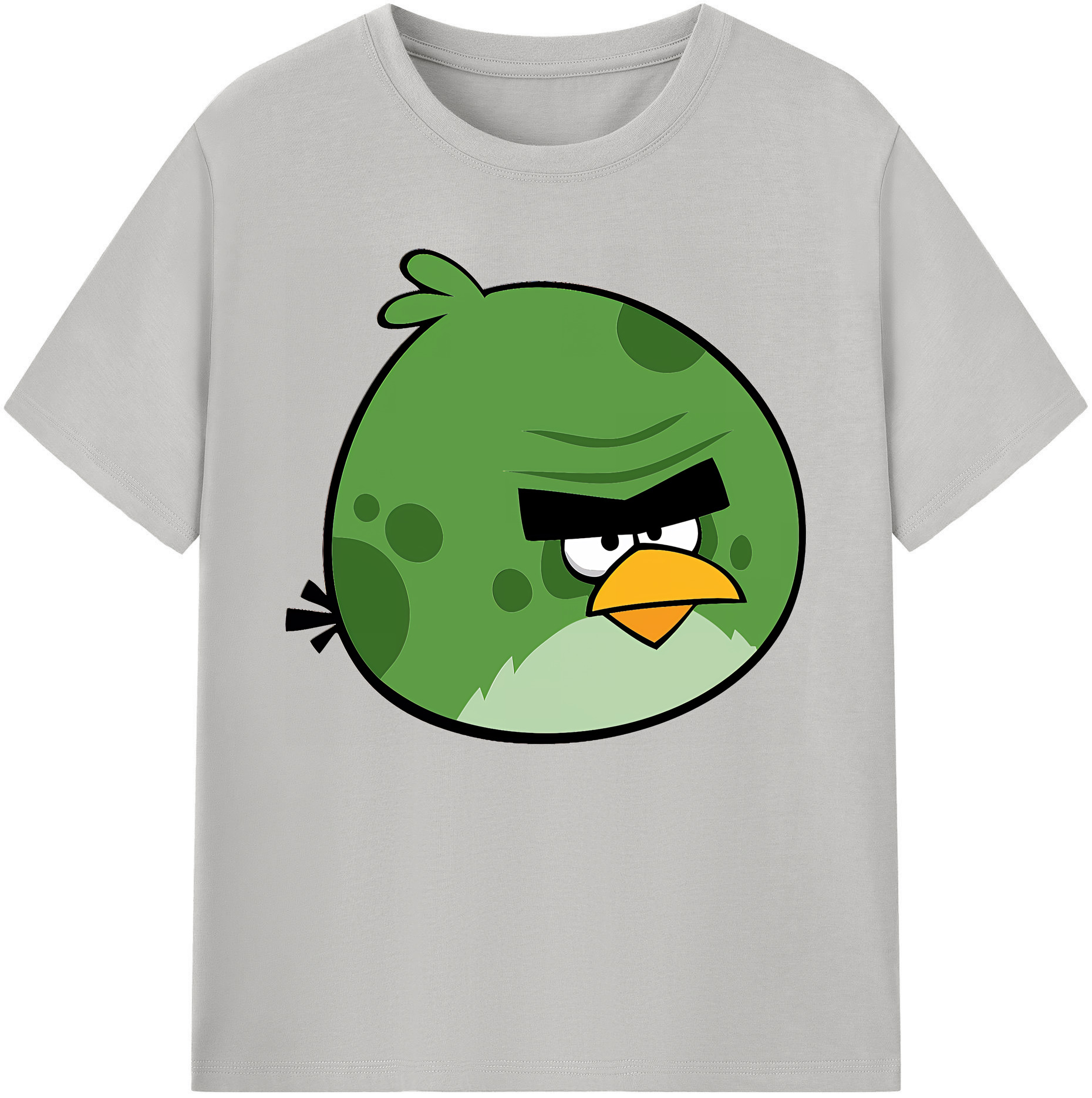 （画像用） Angry Birds アングリーバード 綿100％ メンズ半袖Tシャツ｜肌触りやわらか＆通気性