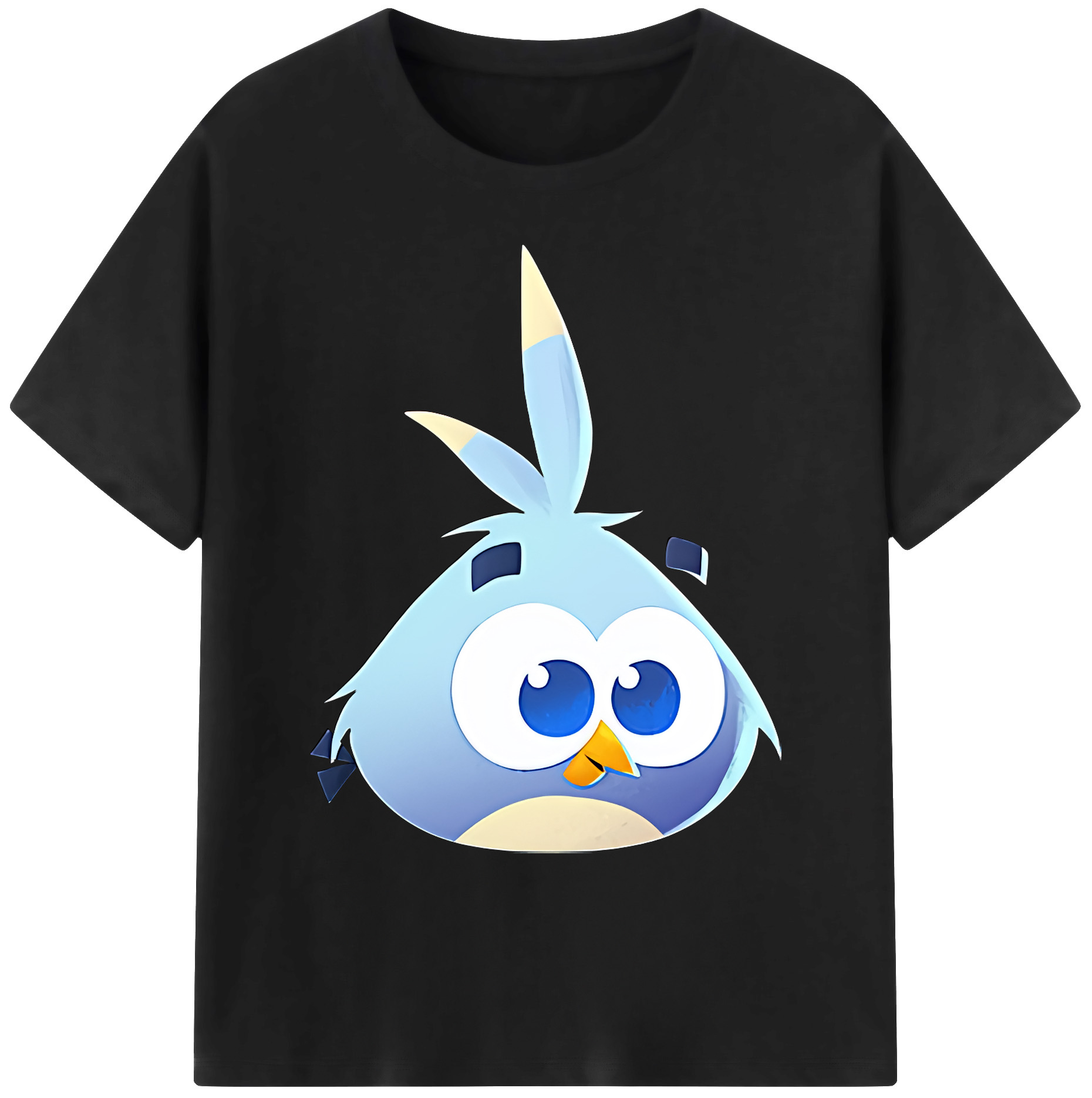 （画像用） Angry Birds アングリーバード 綿100％ メンズ半袖Tシャツ｜肌触りやわらか＆通気性