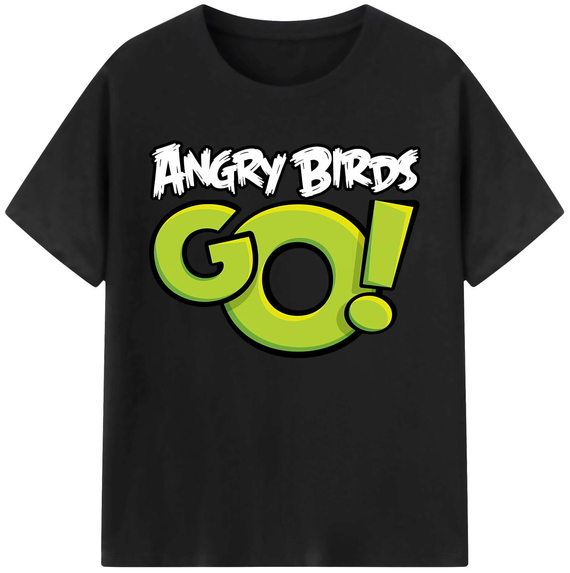 （画像用） Angry Birds アングリーバード 綿100％ メンズ半袖Tシャツ｜肌触りやわらか＆通気性