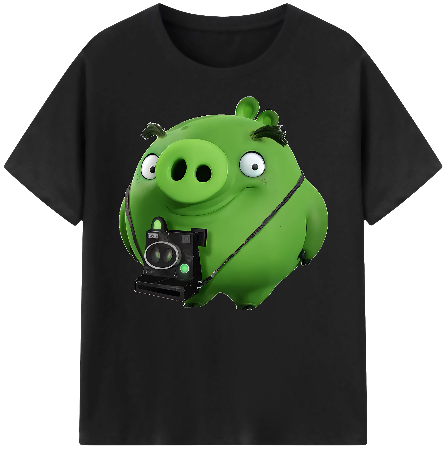 （画像用） Angry Birds アングリーバード 綿100％ メンズ半袖Tシャツ｜肌触りやわらか＆通気性