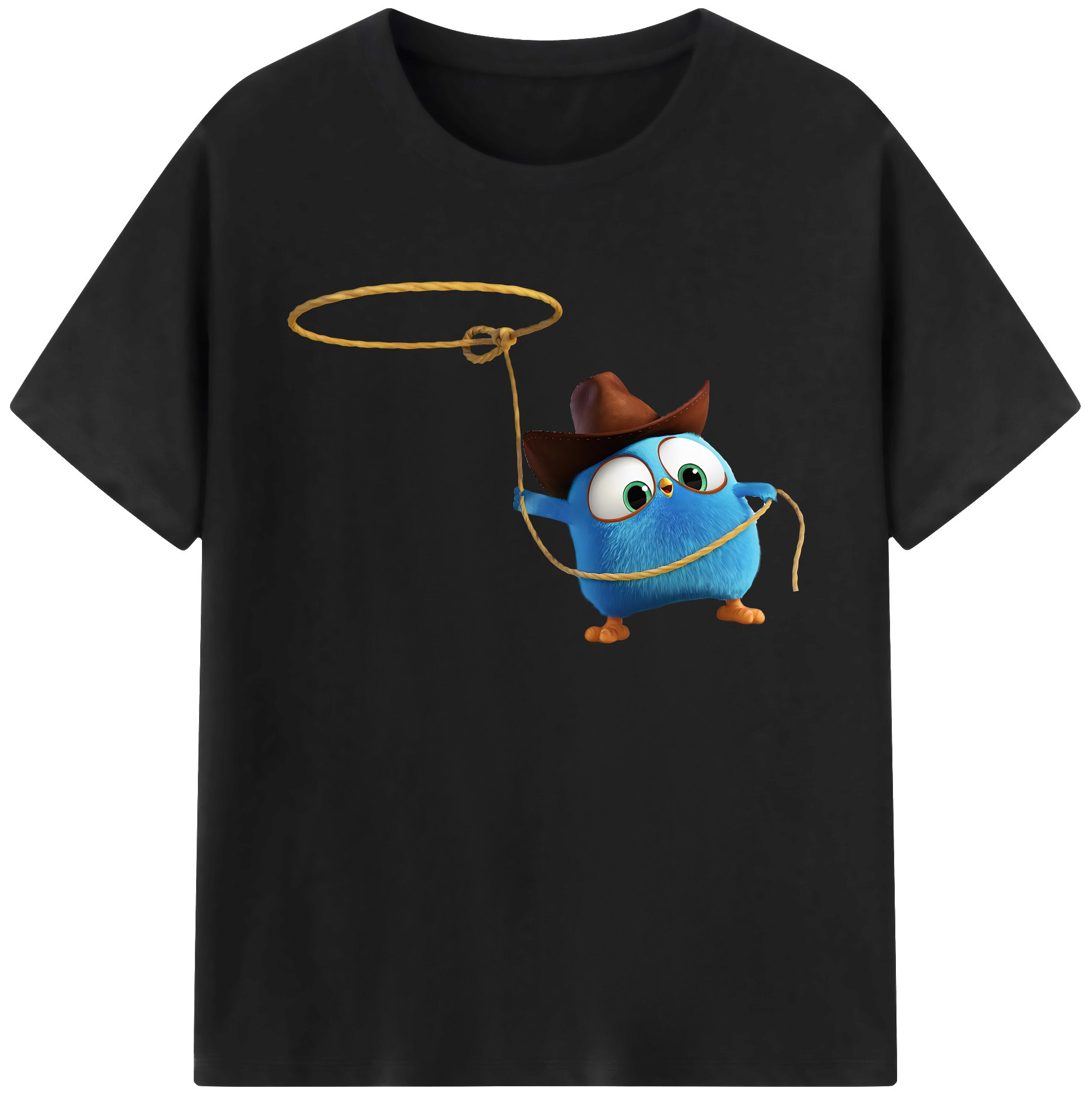 （画像用） Angry Birds アングリーバード 綿100％ メンズ半袖Tシャツ｜肌触りやわらか＆通気性