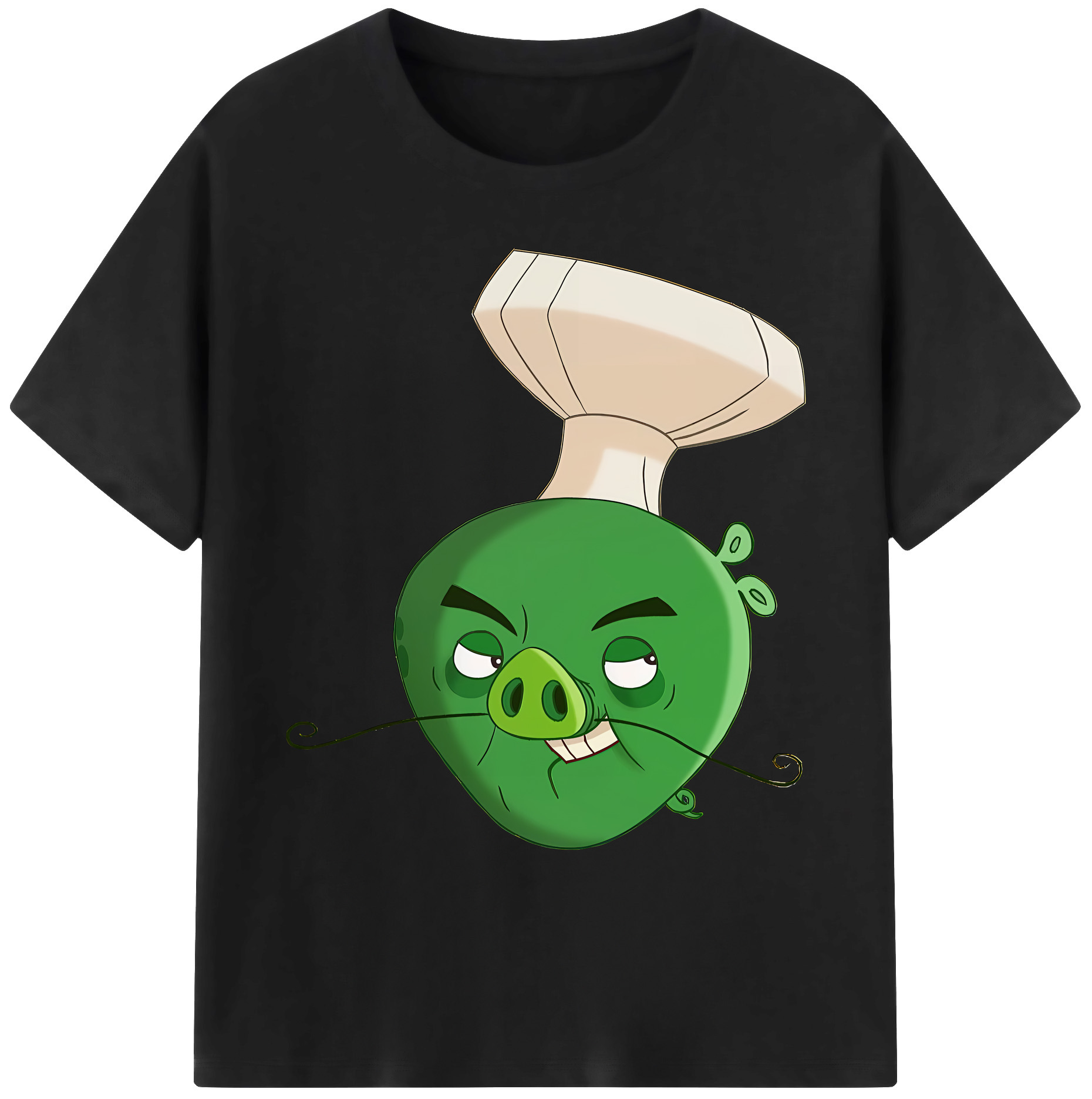 （画像用） Angry Birds アングリーバード 綿100％ メンズ半袖Tシャツ｜肌触りやわらか＆通気性