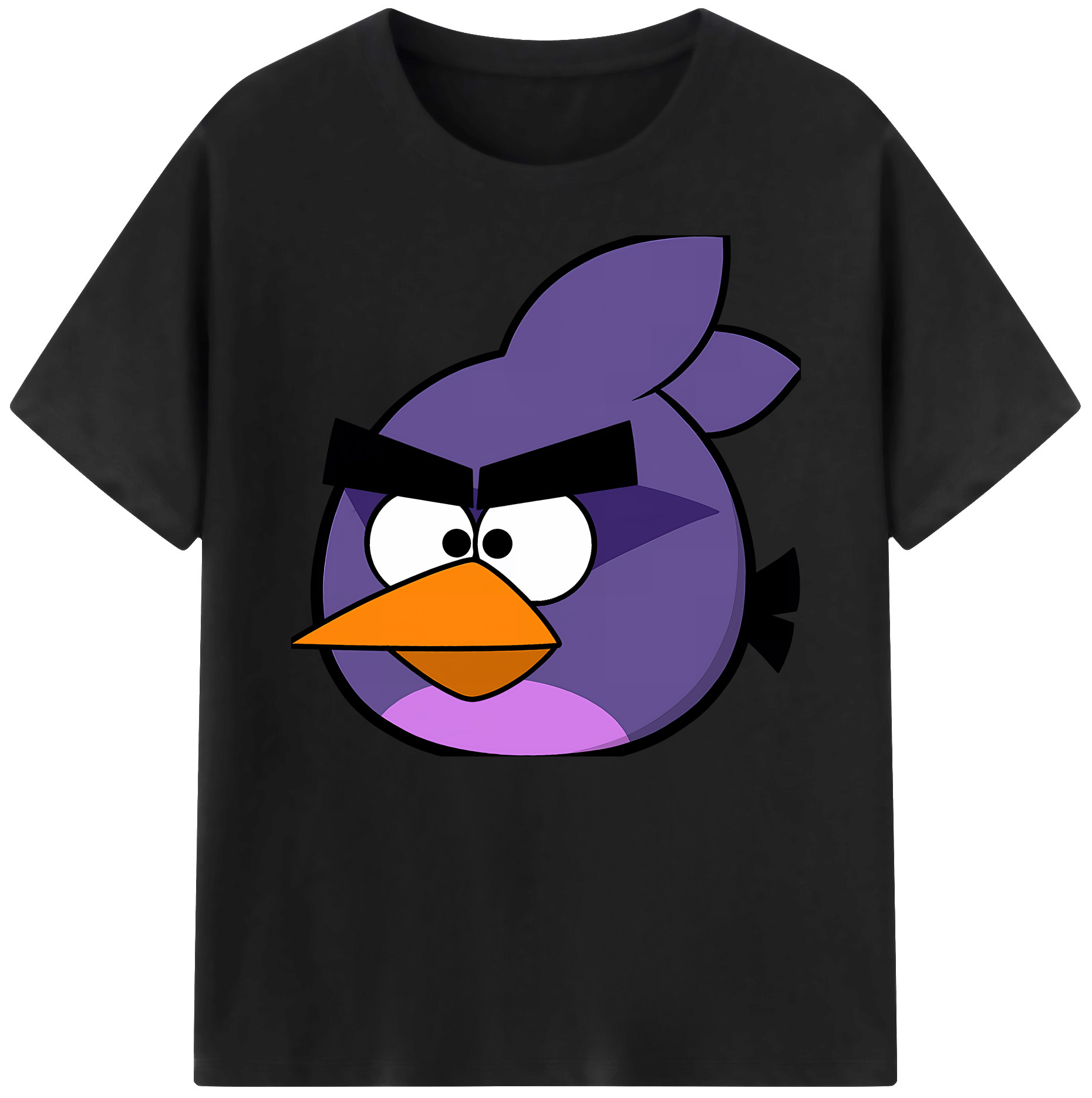 （画像用） Angry Birds アングリーバード 綿100％ メンズ半袖Tシャツ｜肌触りやわらか＆通気性