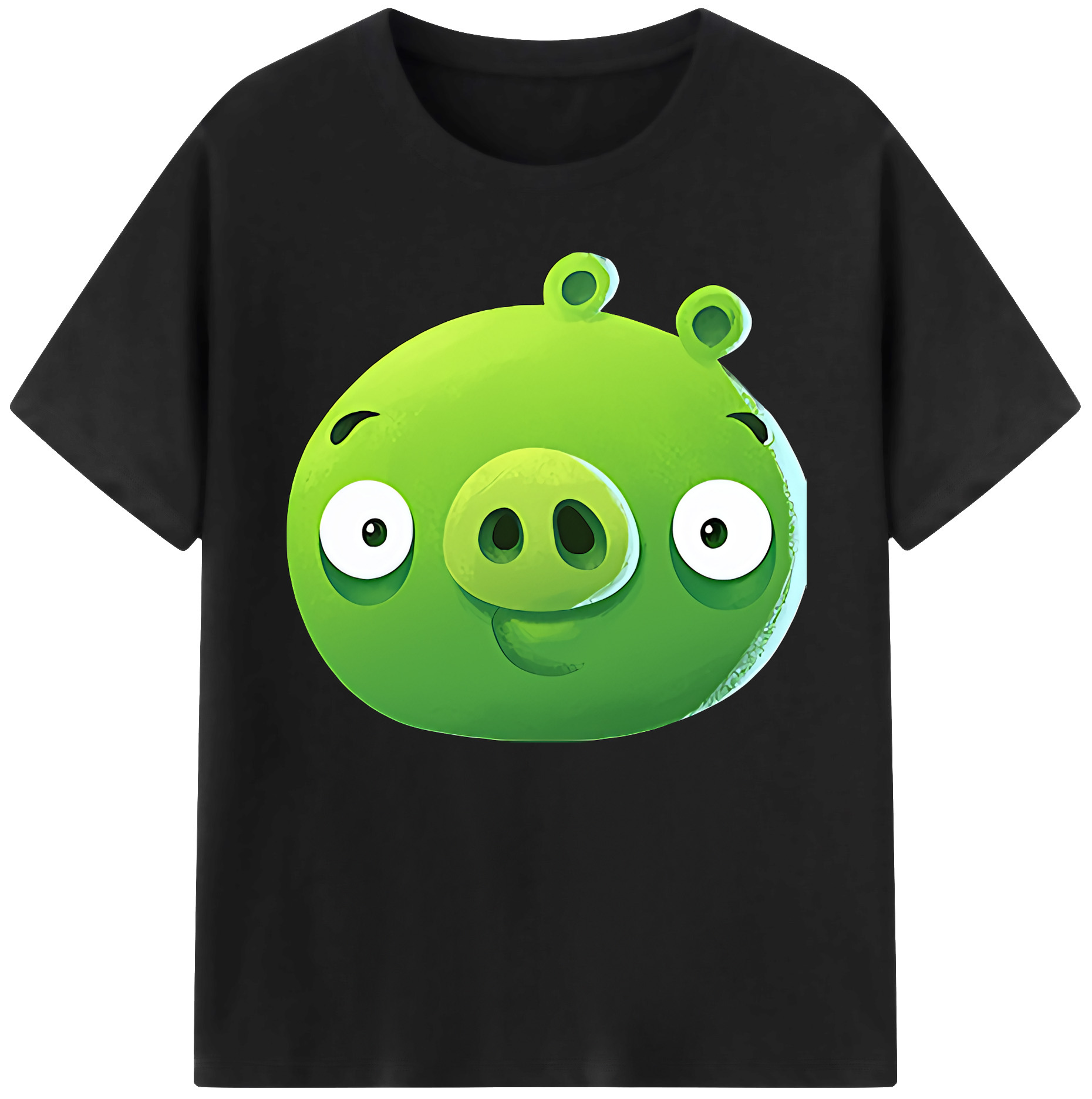 （画像用） Angry Birds アングリーバード 綿100％ メンズ半袖Tシャツ｜肌触りやわらか＆通気性