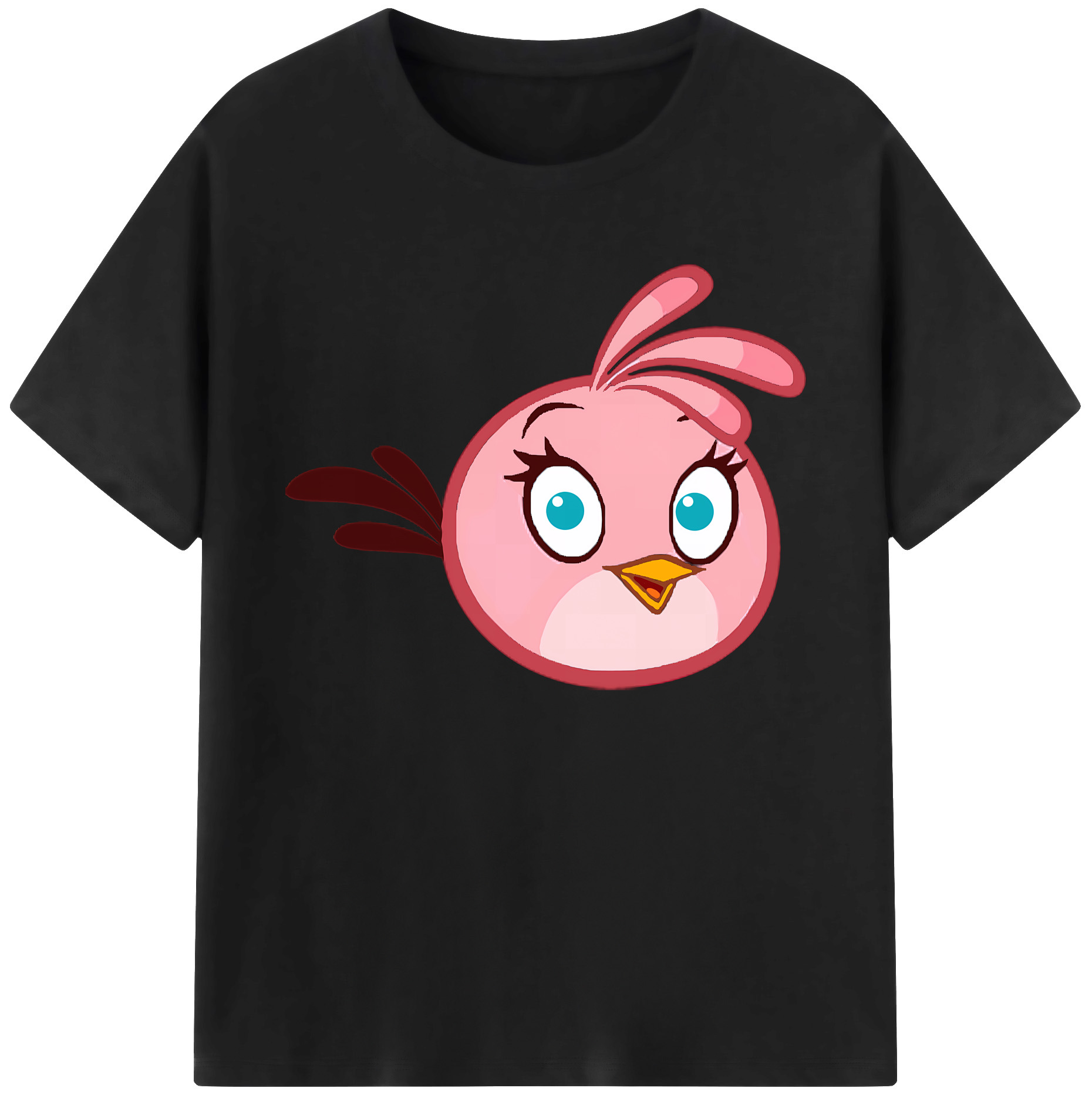 （画像用） Angry Birds アングリーバード 綿100％ メンズ半袖Tシャツ｜肌触りやわらか＆通気性