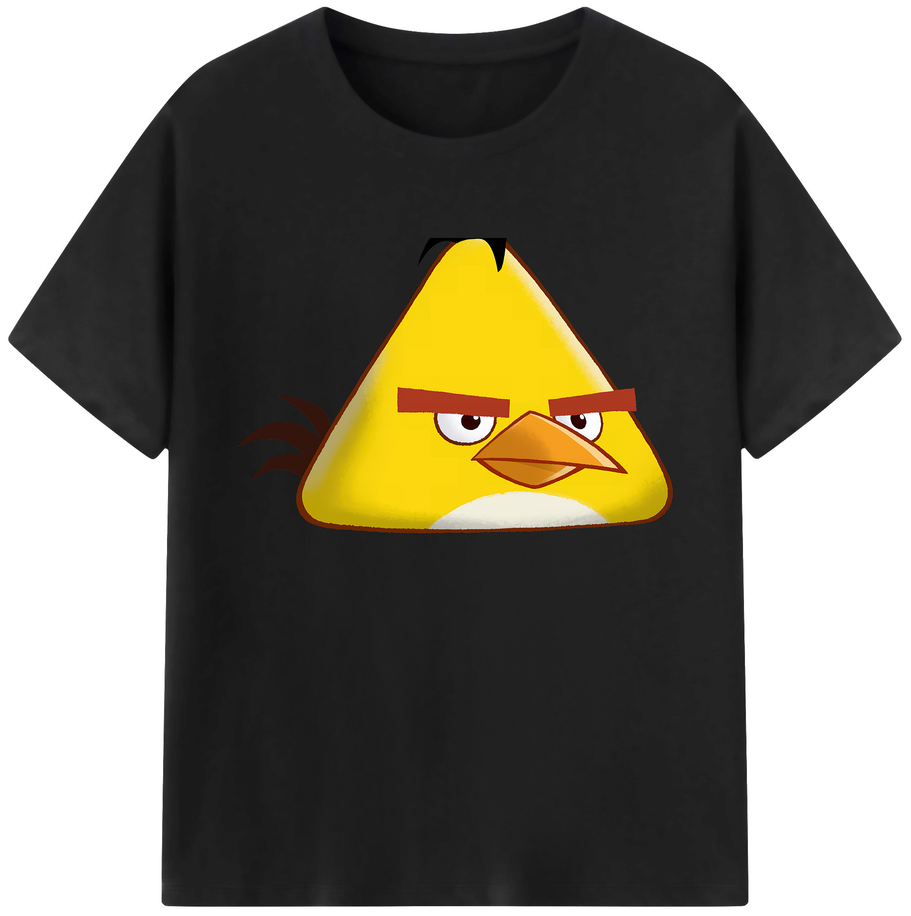 （画像用） Angry Birds アングリーバード 綿100％ メンズ半袖Tシャツ｜肌触りやわらか＆通気性